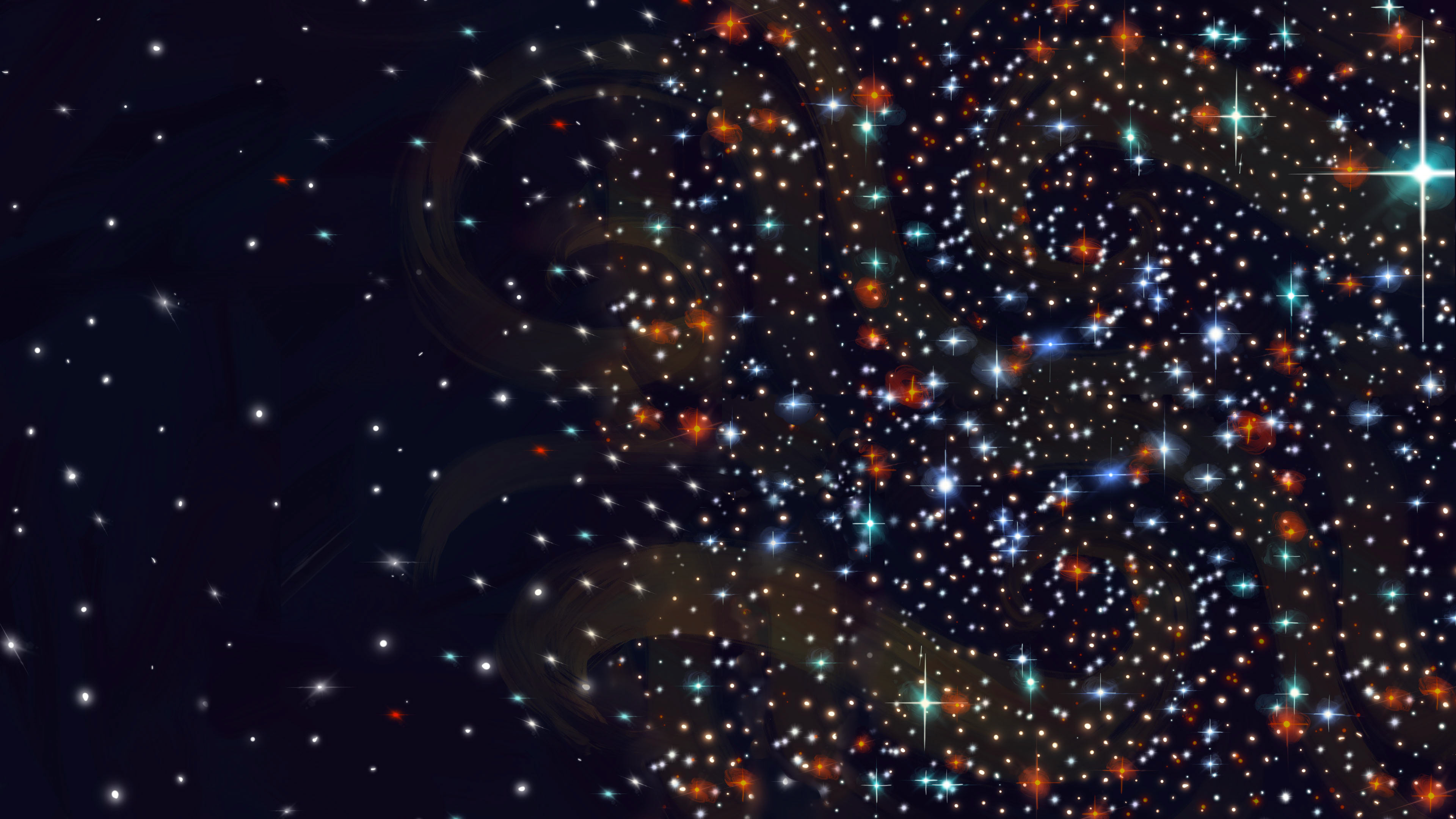 background art from "Hubble"