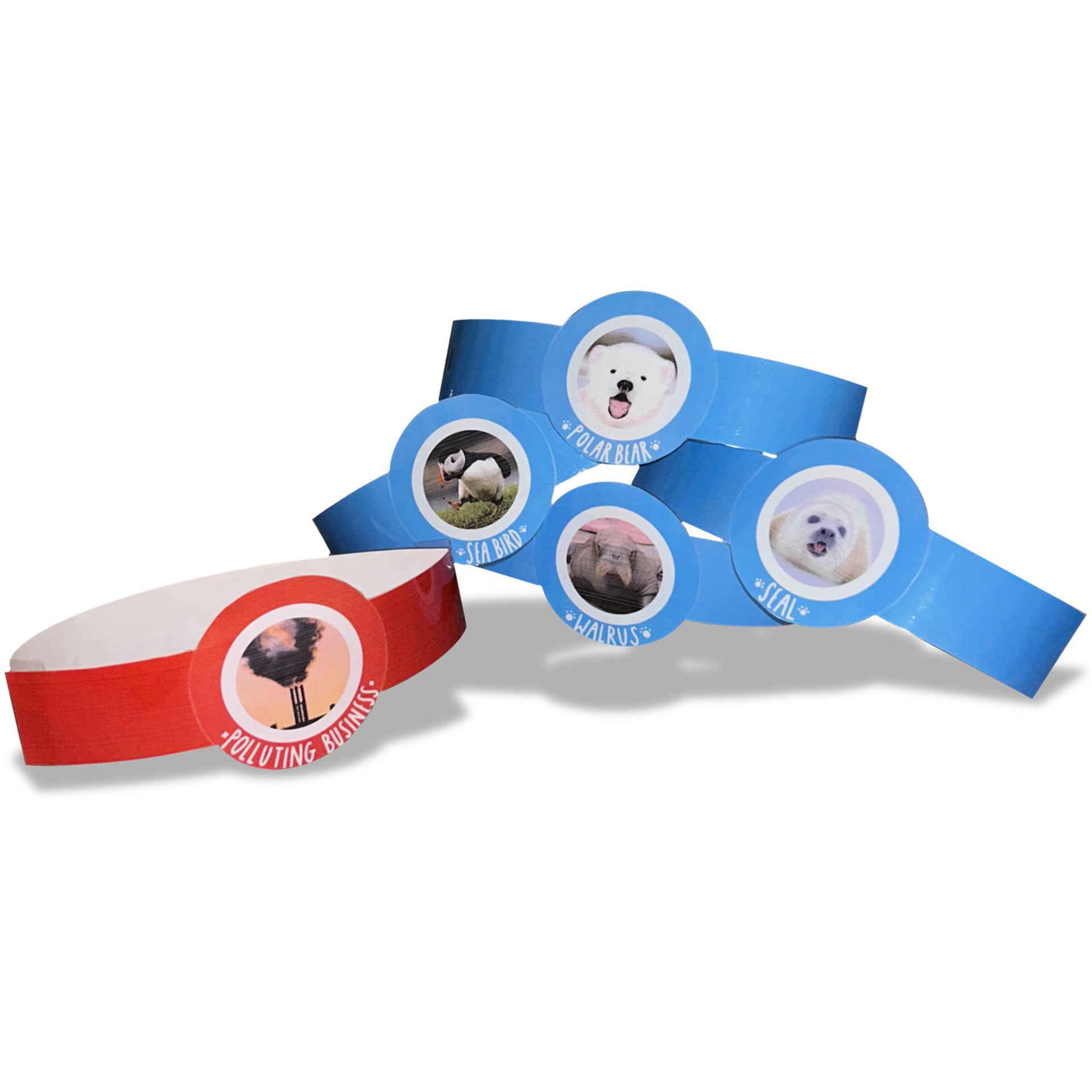 Climate Chaos Headbands