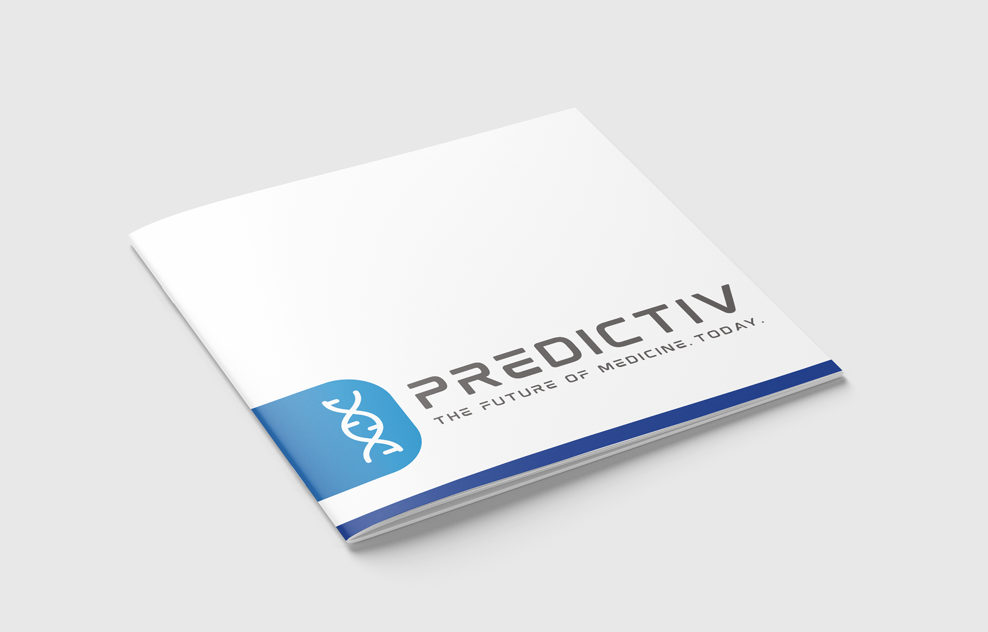 Educational print booklet designed for use in healthcare and clinical environments to help communicate Predictiv’s services and technology in a clear, approachable way. I developed the layout system, visual hierarchy, and supporting graphics to simplify complex health information while maintaining a clean, modern brand experience across print materials.