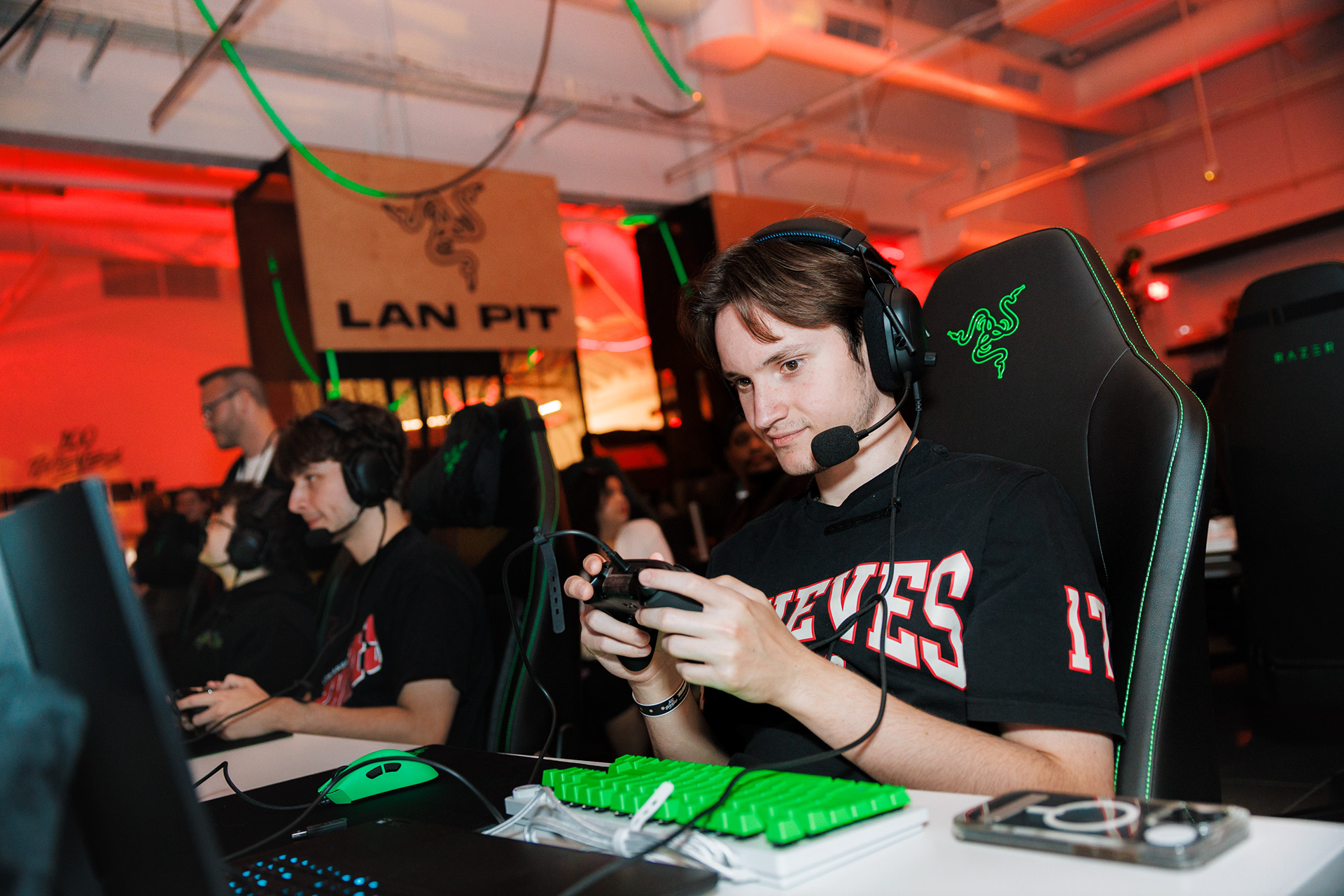 100 Thieves Summer Block Party - Razer LAN Pit