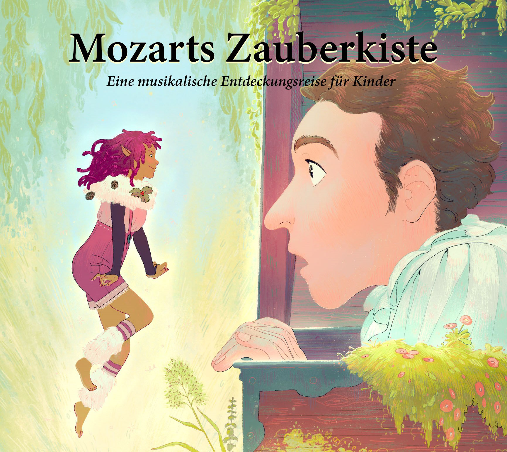 Cover of 'Mozarts Zauberkiste' for Opernwerkstadt am Rhein, 2022