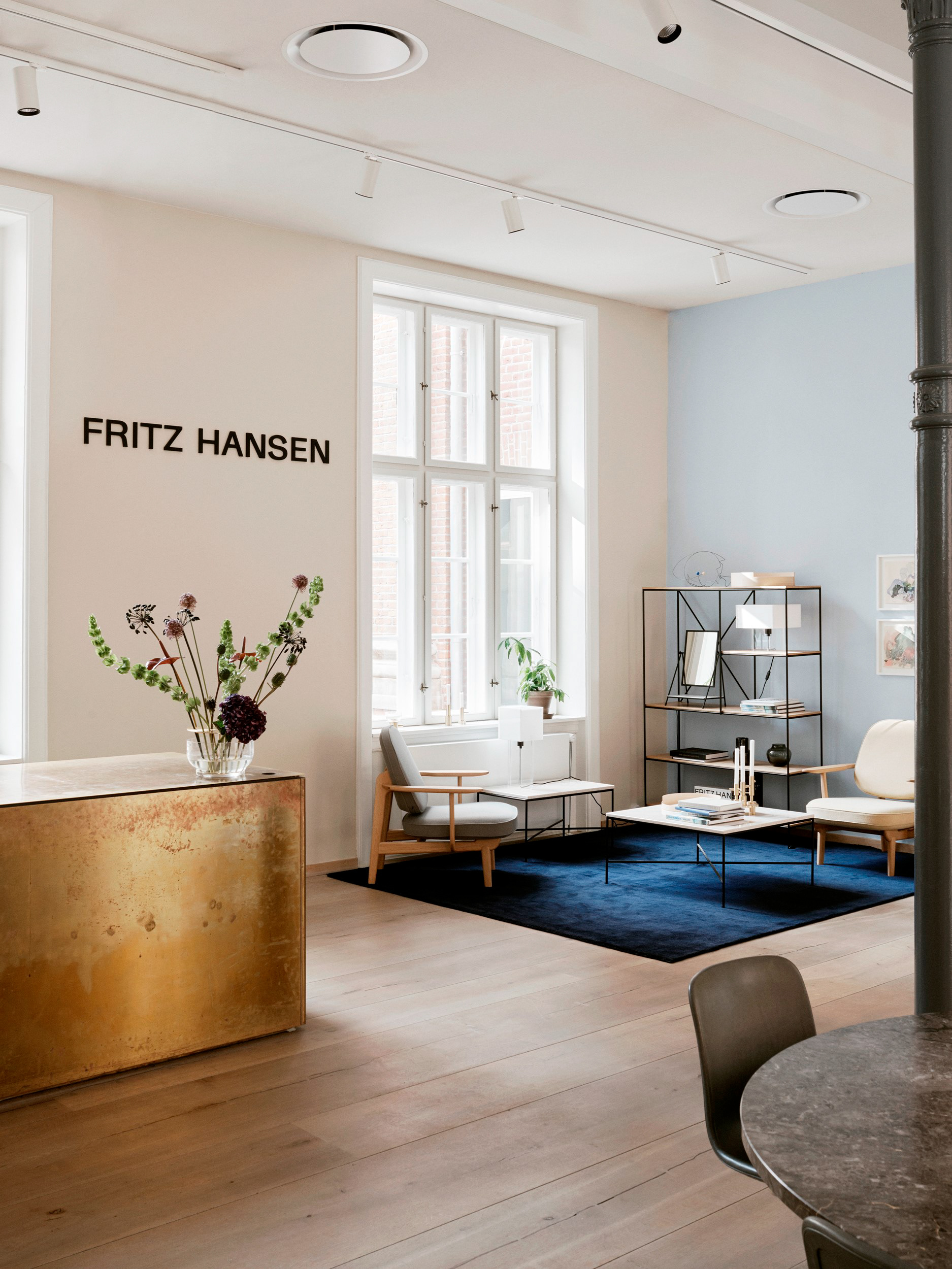 Fritz Hansen Store in Copenhagen, Denmark