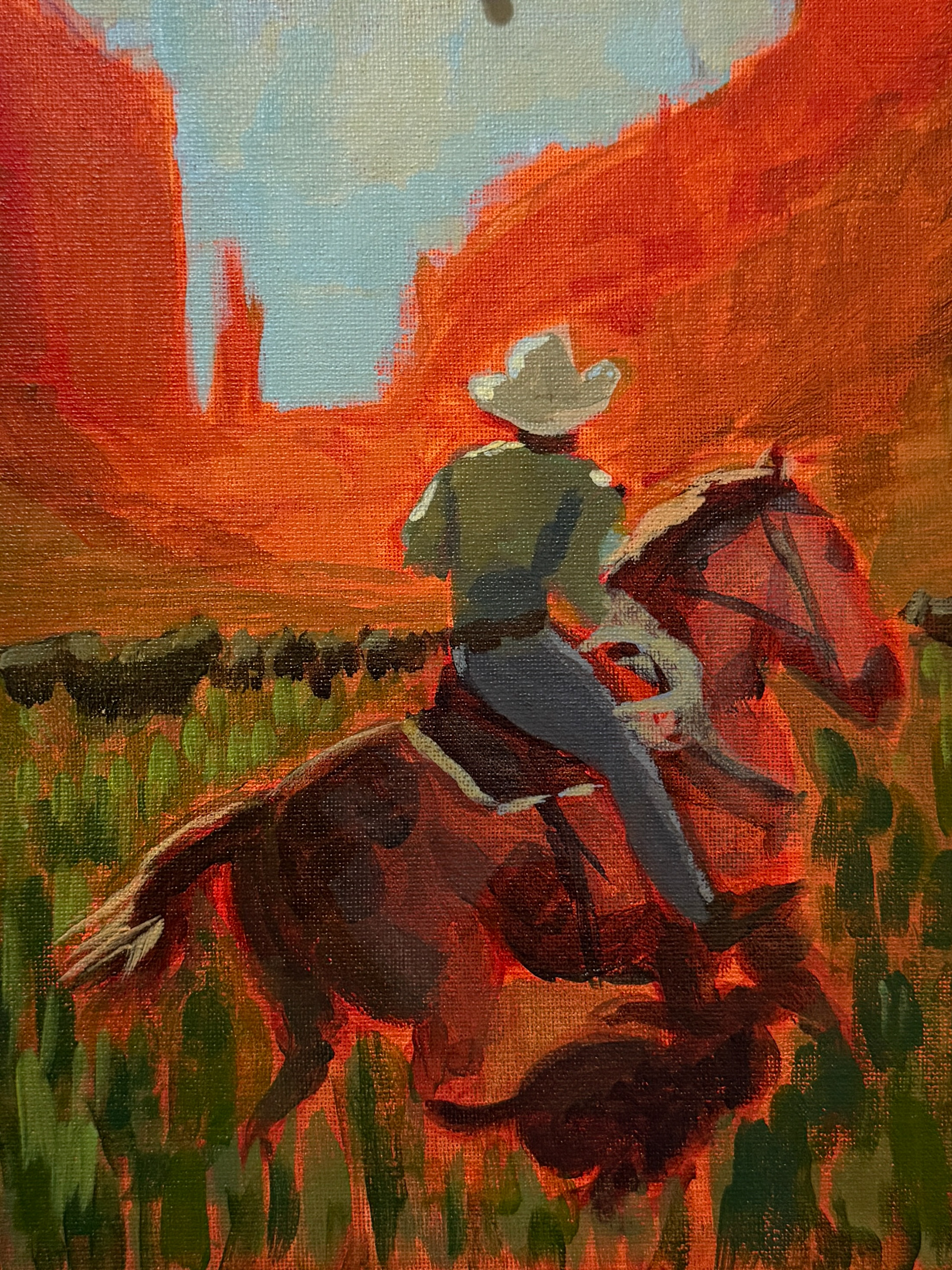 Color Study, Acrylic 8x10in