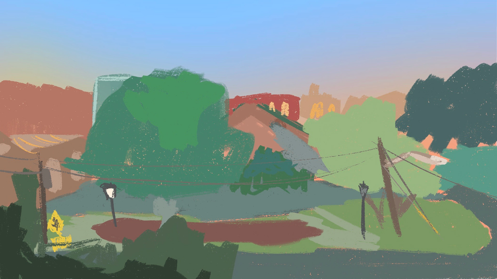 Turner House Sunset, 20 min