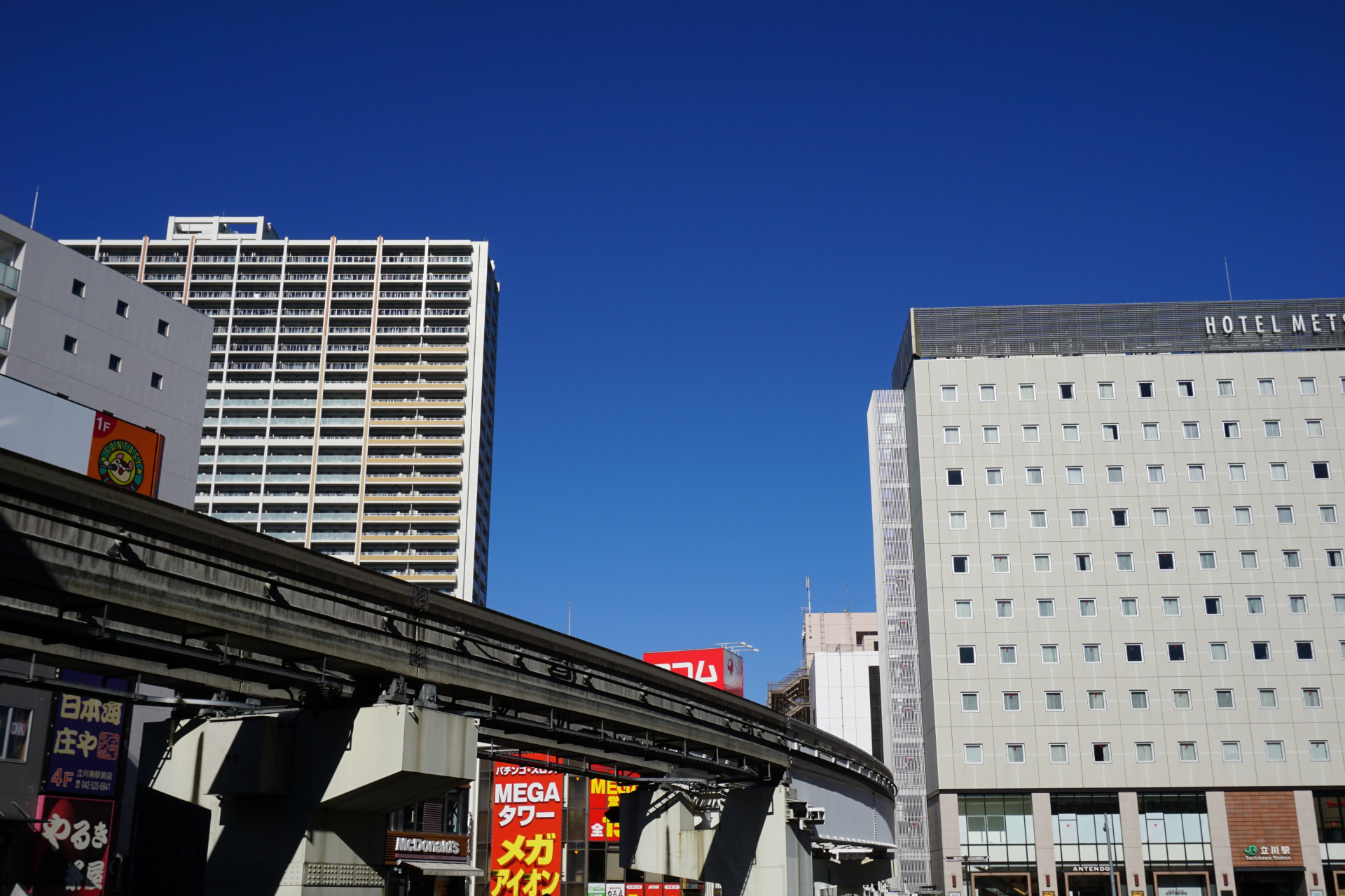 立川駅　南口風景