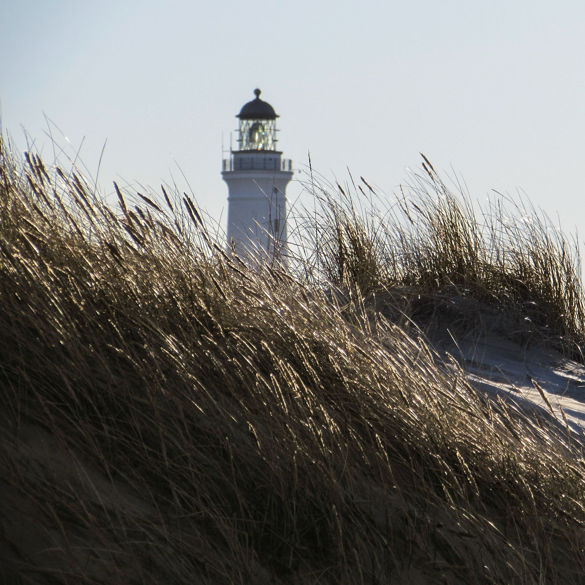 Hirtshals en kold og klar vinterdag