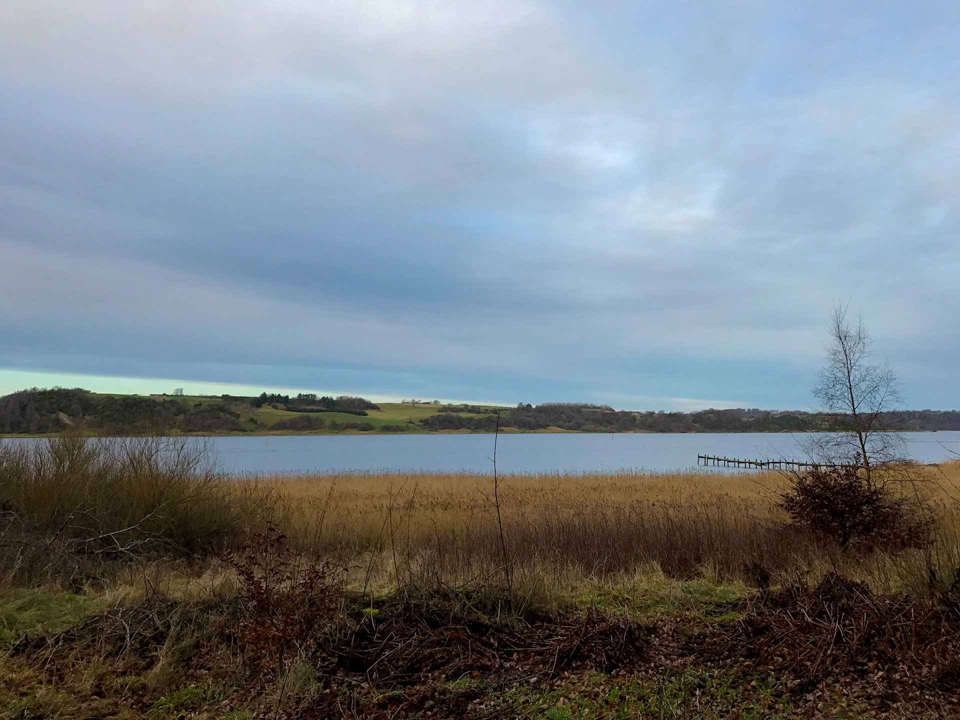 Der ligger en dyne over Mariagerfjord