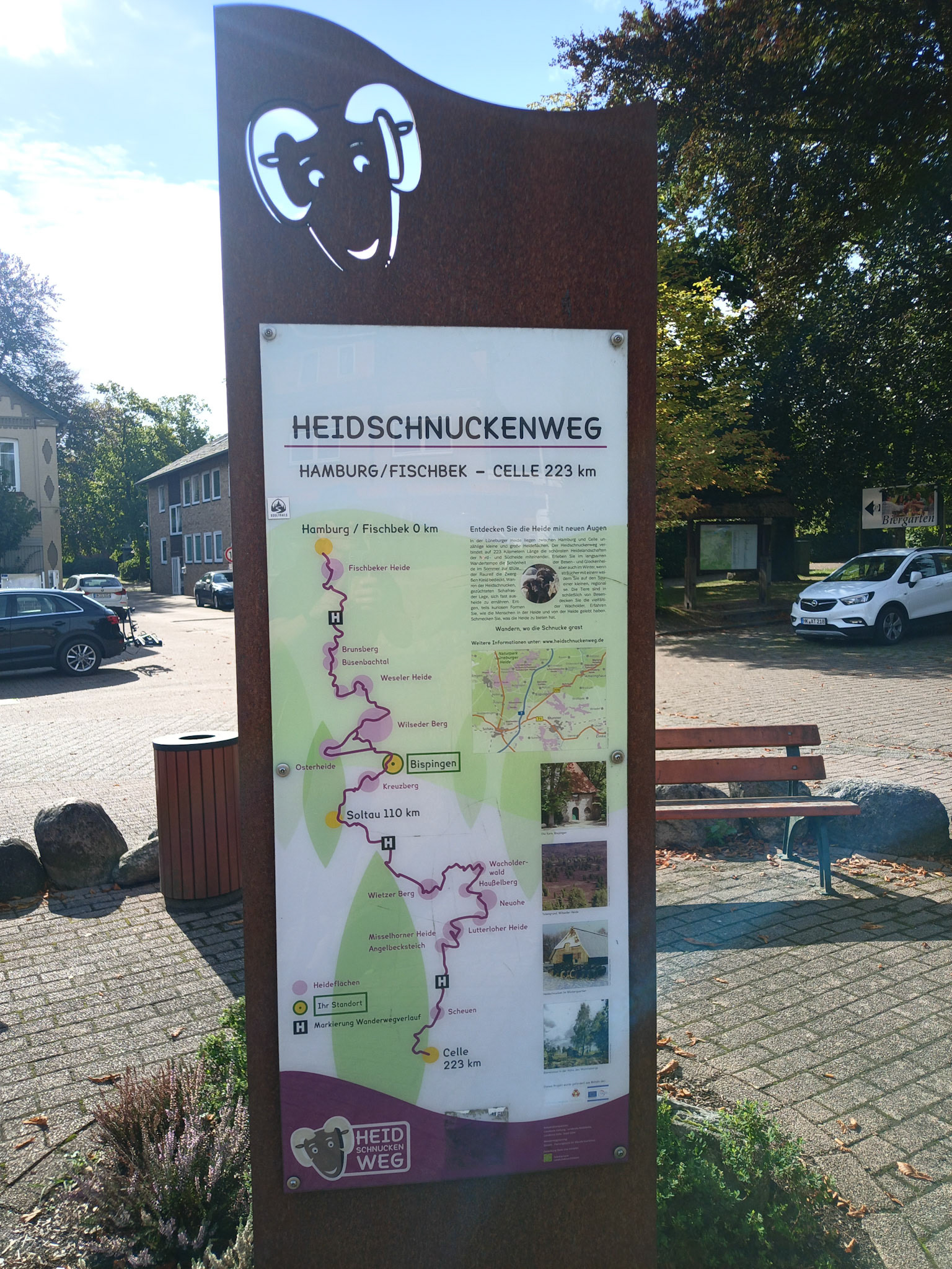 ...und wieder mit Stehle