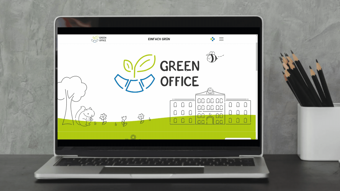 Animated Website Mockup
