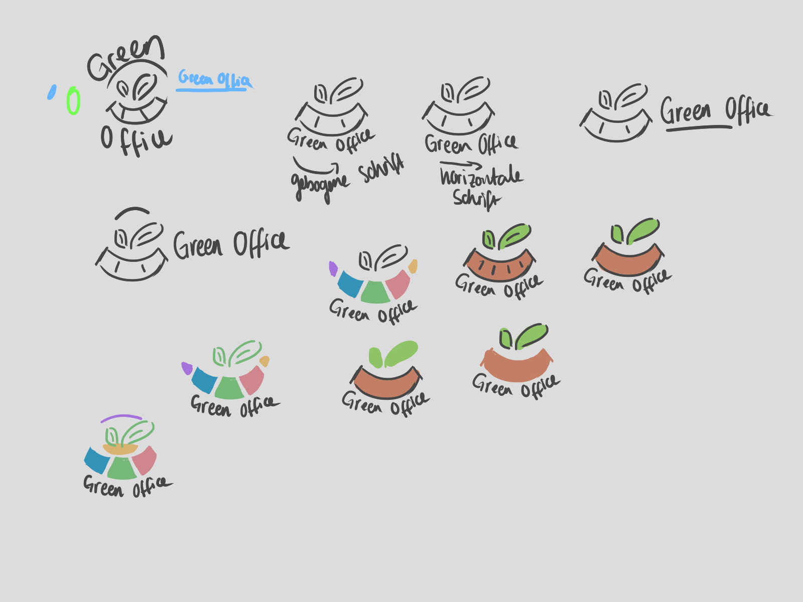 Initial Logosketches