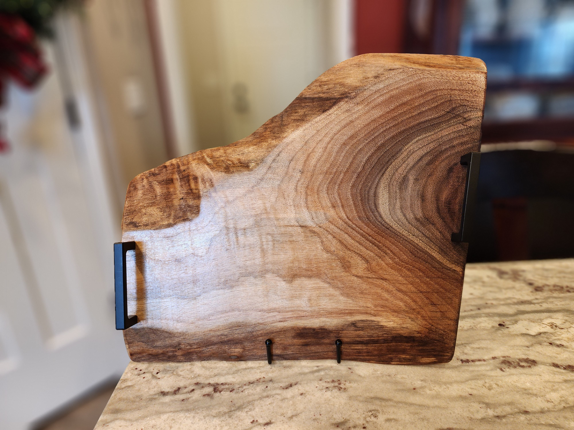 Walnut Mini Modern Handles