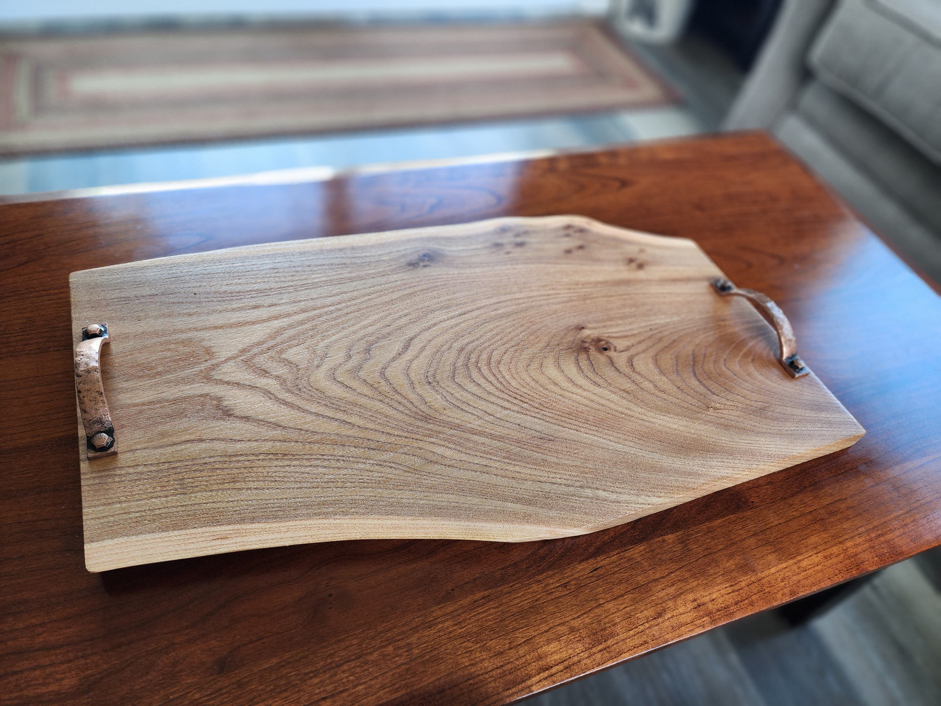 Red Elm Copper Handles