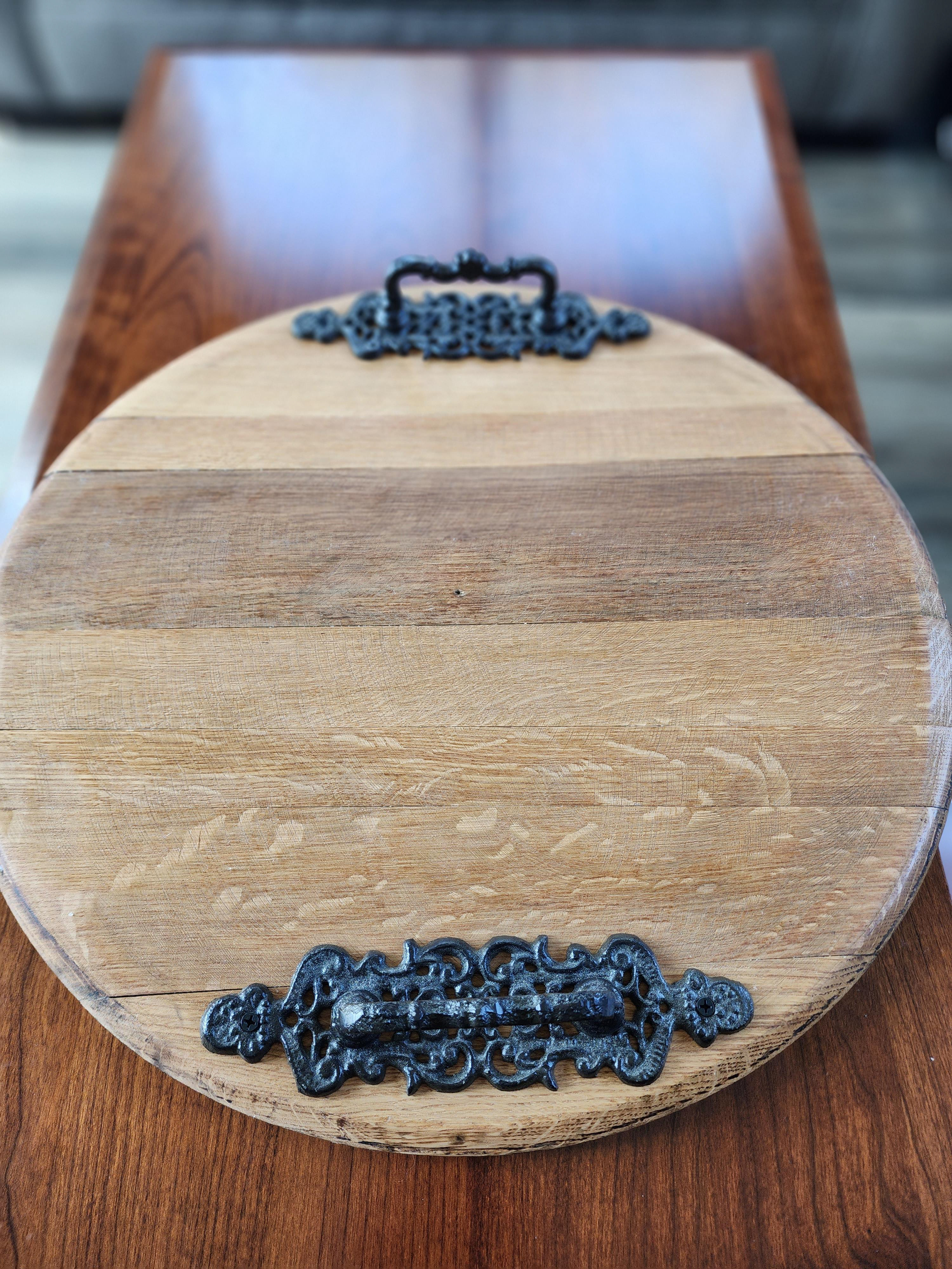 Wine Barrel Head Scroll $100