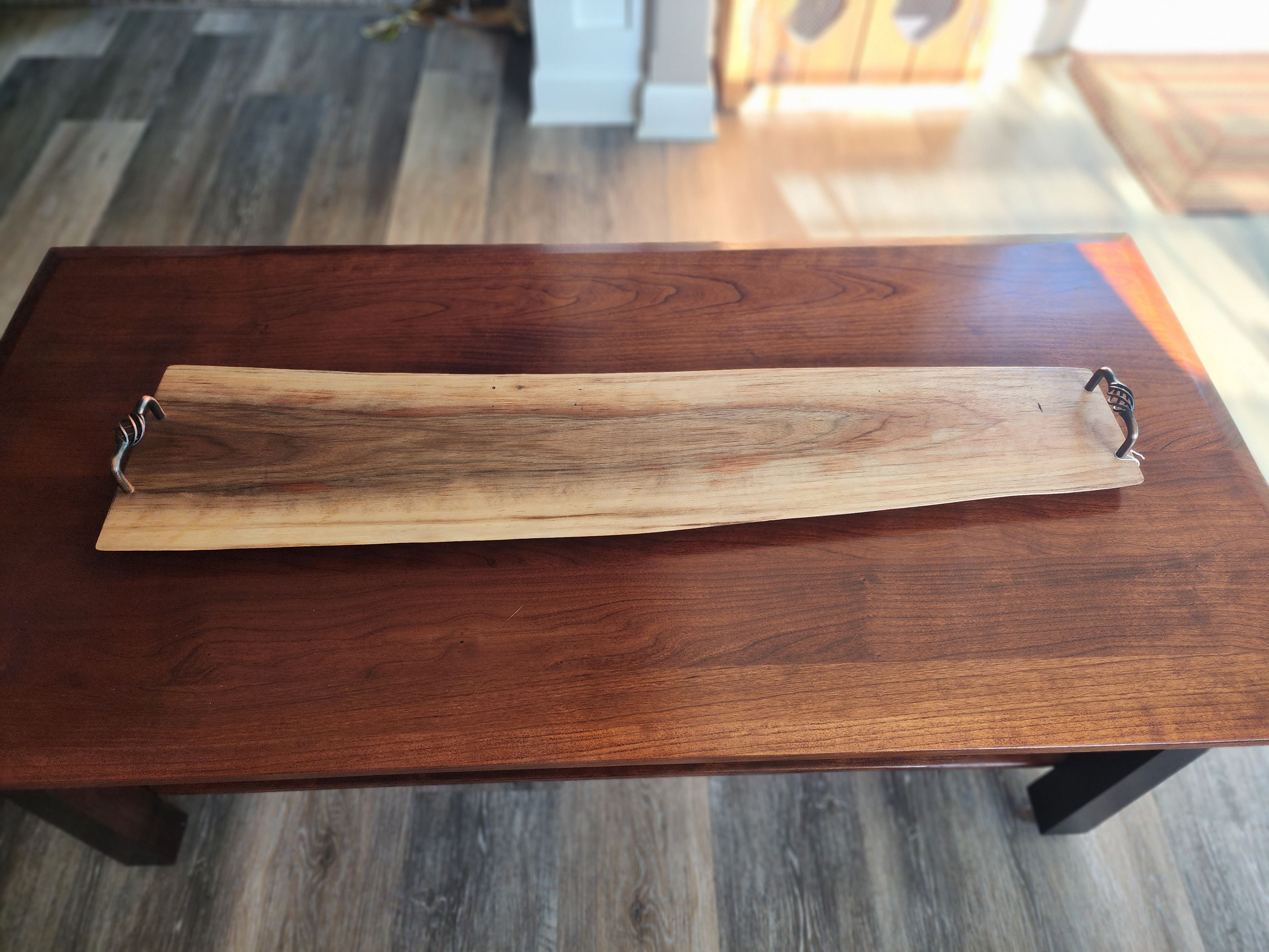 Walnut Bathtub/Runner $140