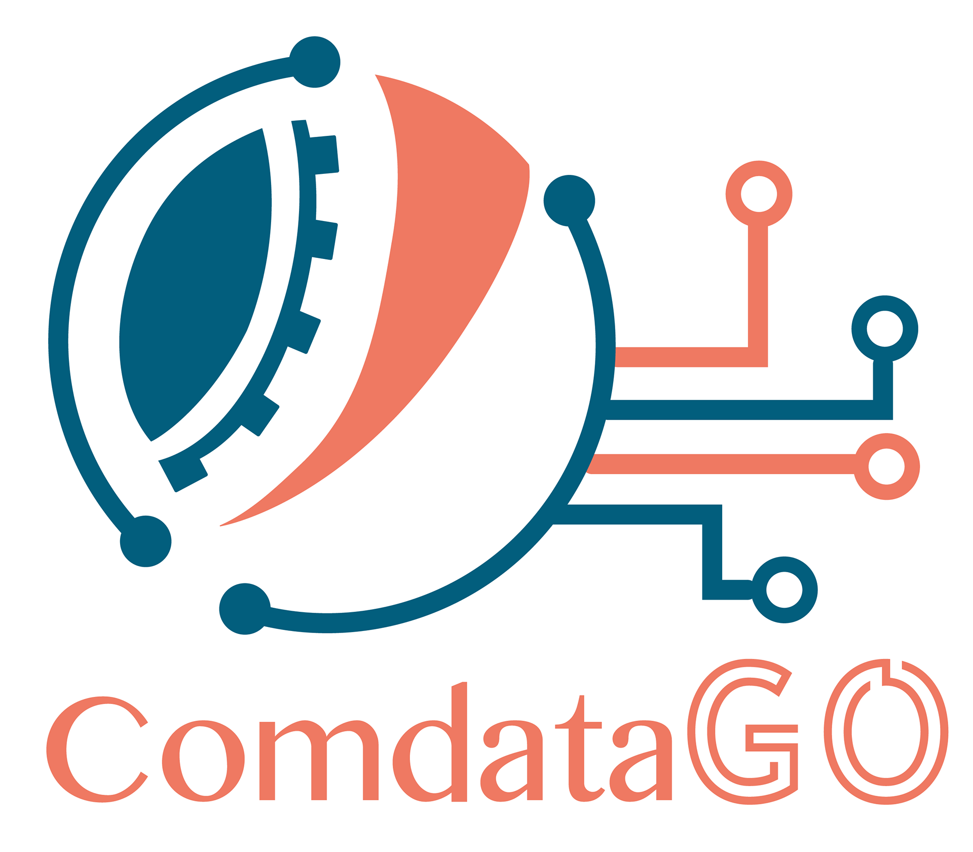Logotipo realizado con Adobe Illustrator para la plataforma GO de Comdata España - 2022