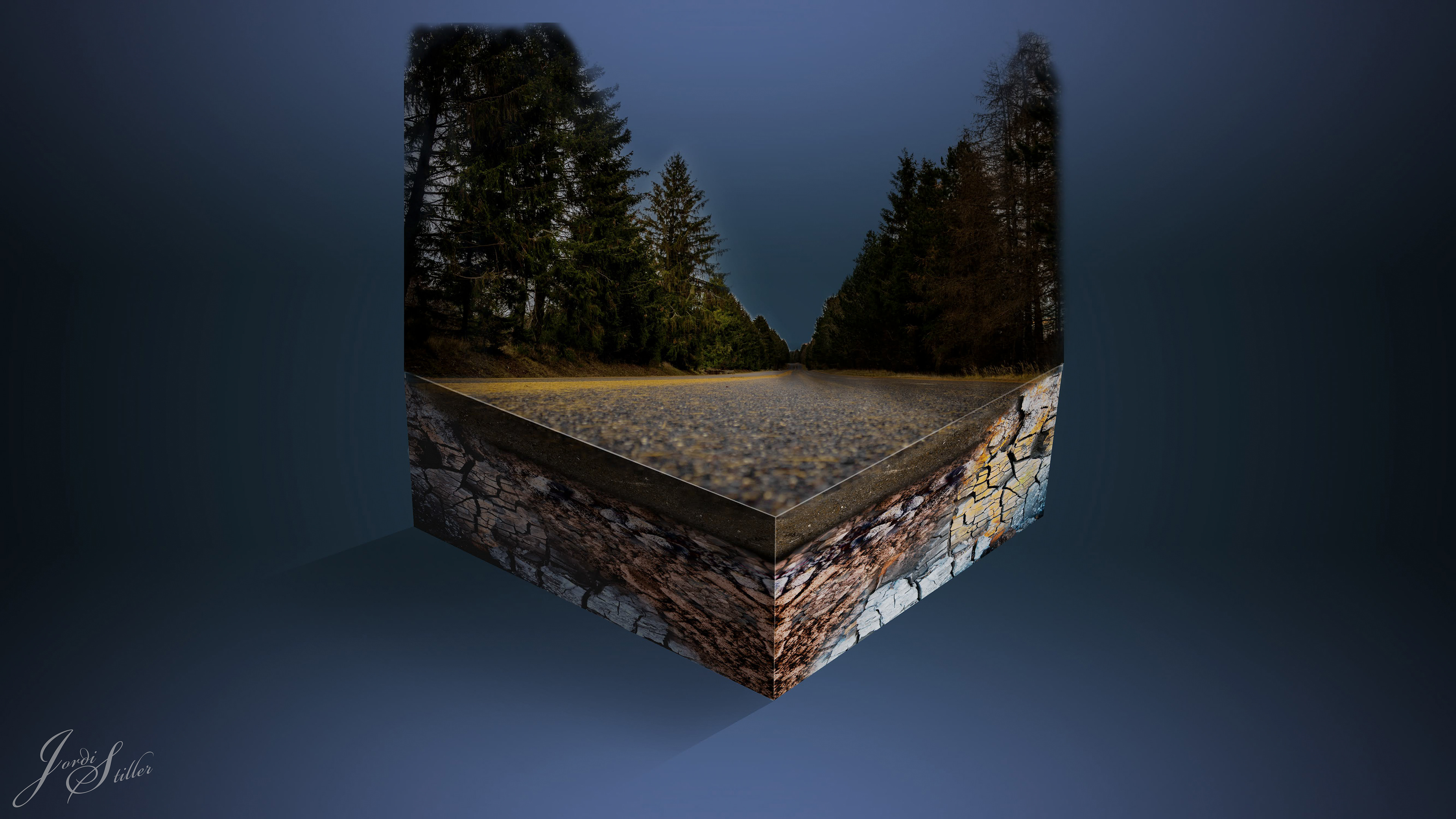 3D-Szenerie