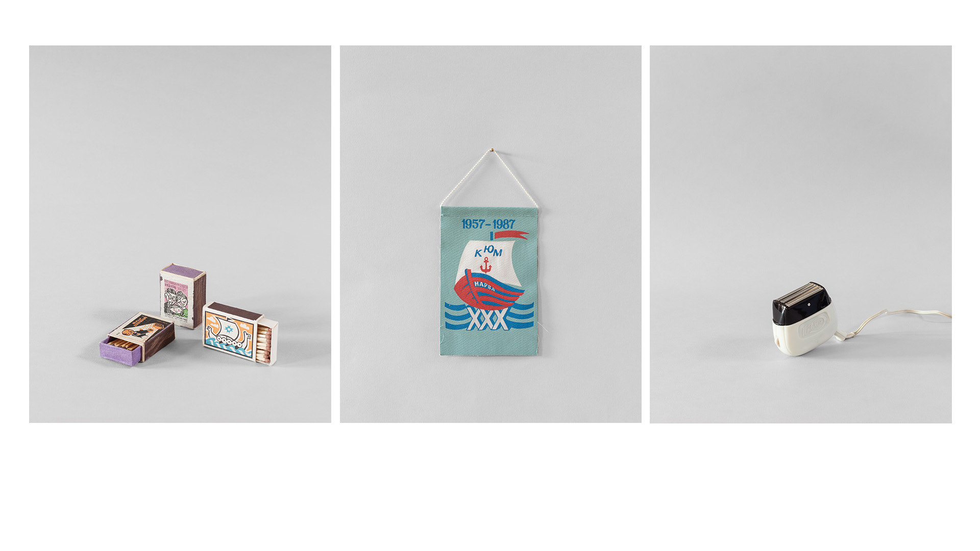 Everyday items found in situ belonging to the Soviet period