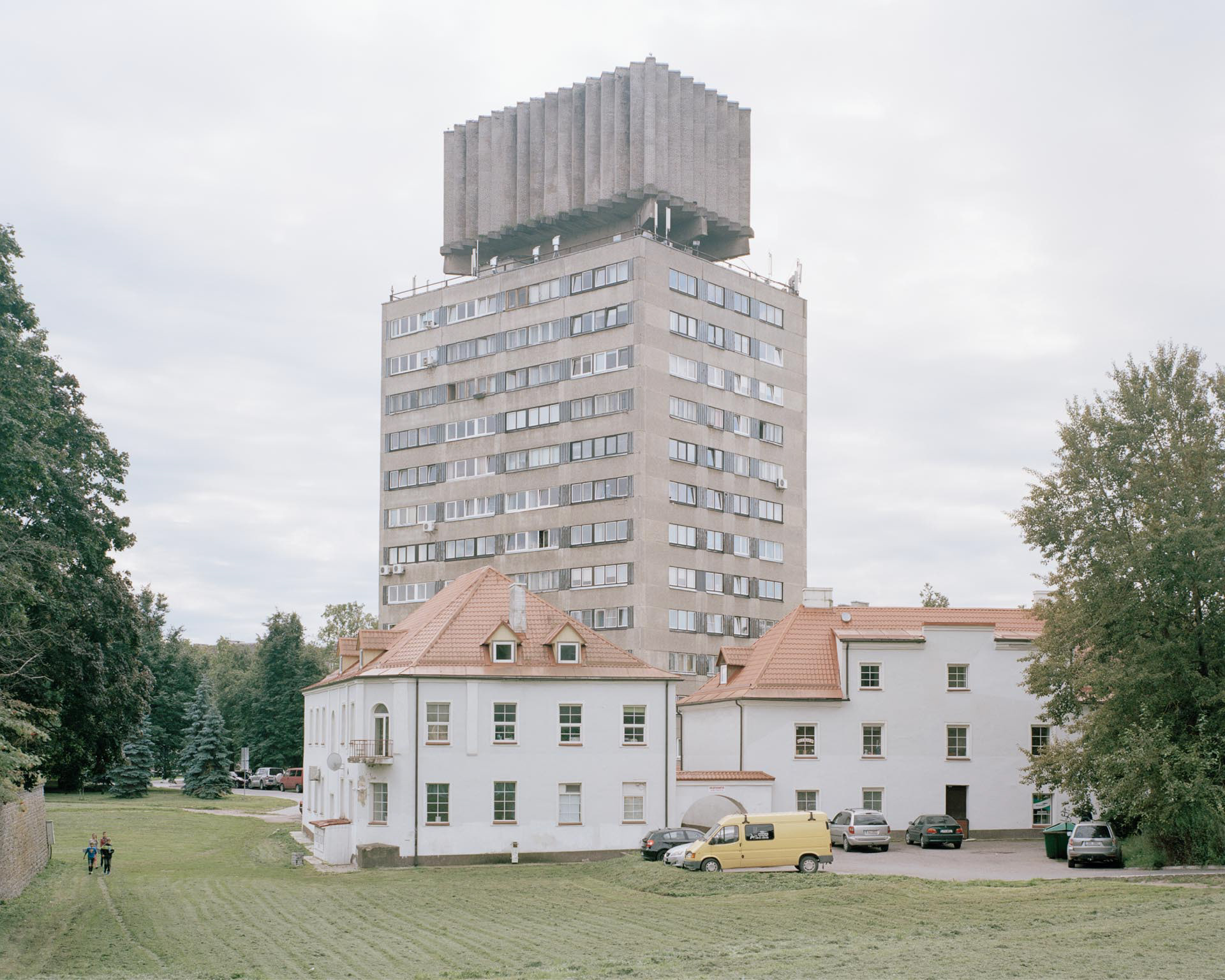 Houses and offices in the centre of Narva