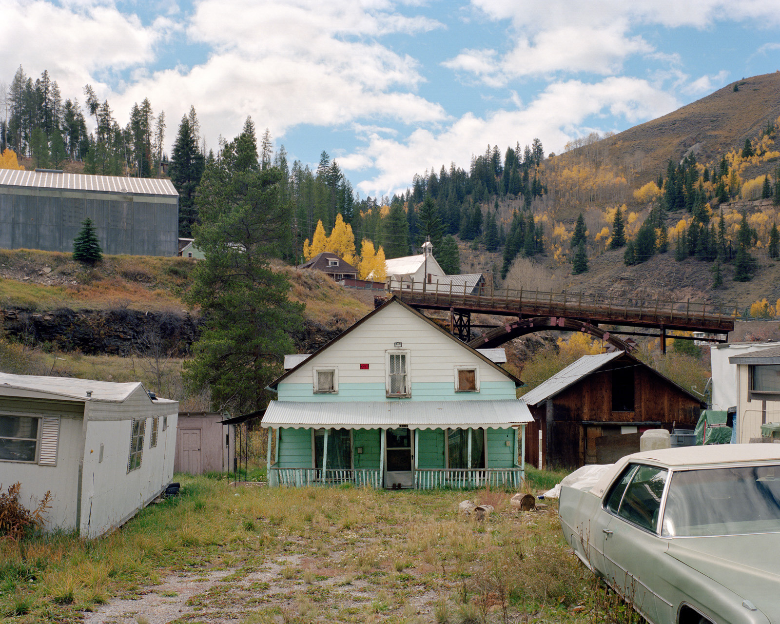 Red Cliff, Colorado, 2012. Established in 1879 by silver miners, Red Cliff has today a population of less than 300 people