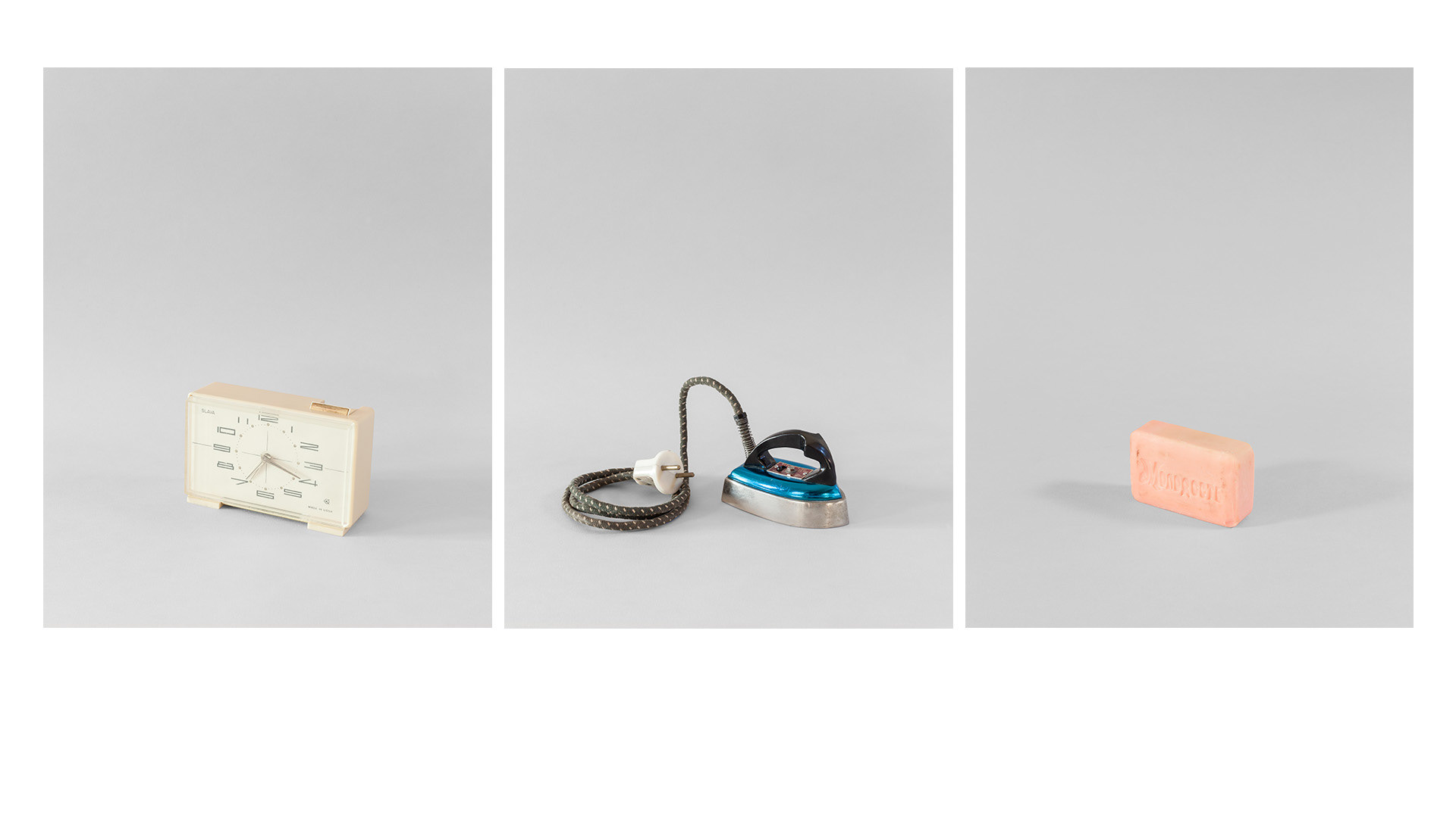 Everyday items found in situ belonging to the Soviet period