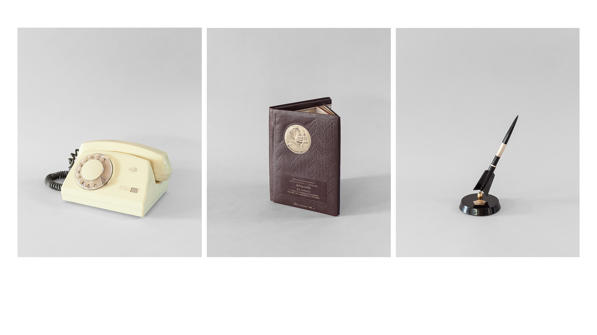 Everyday items found in situ belonging to the Soviet period