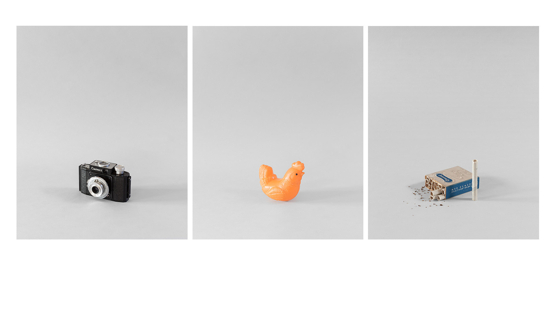 Everyday items found in situ belonging to the Soviet period