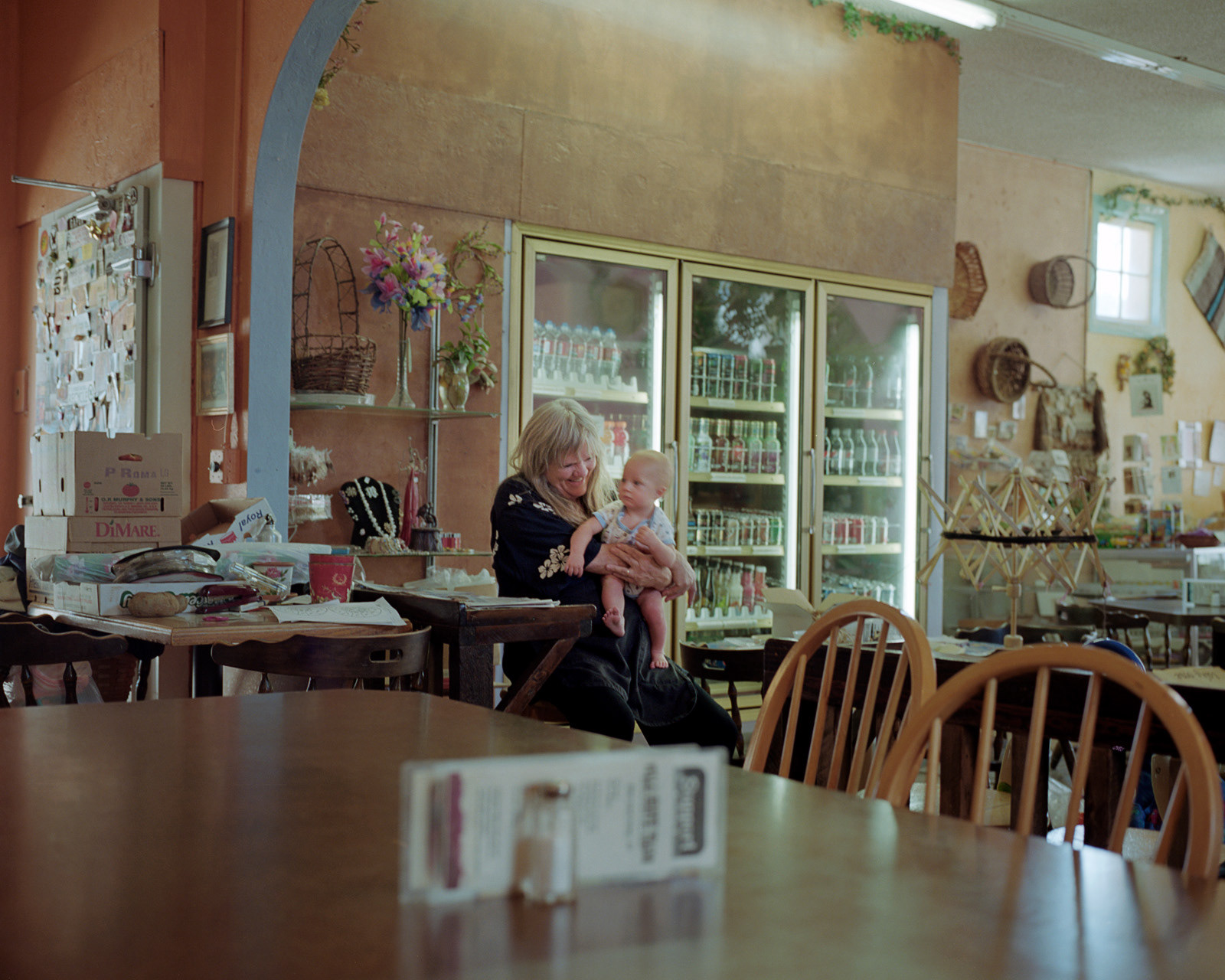 Villa Grove, Colorado, 2012. Amber in her general store