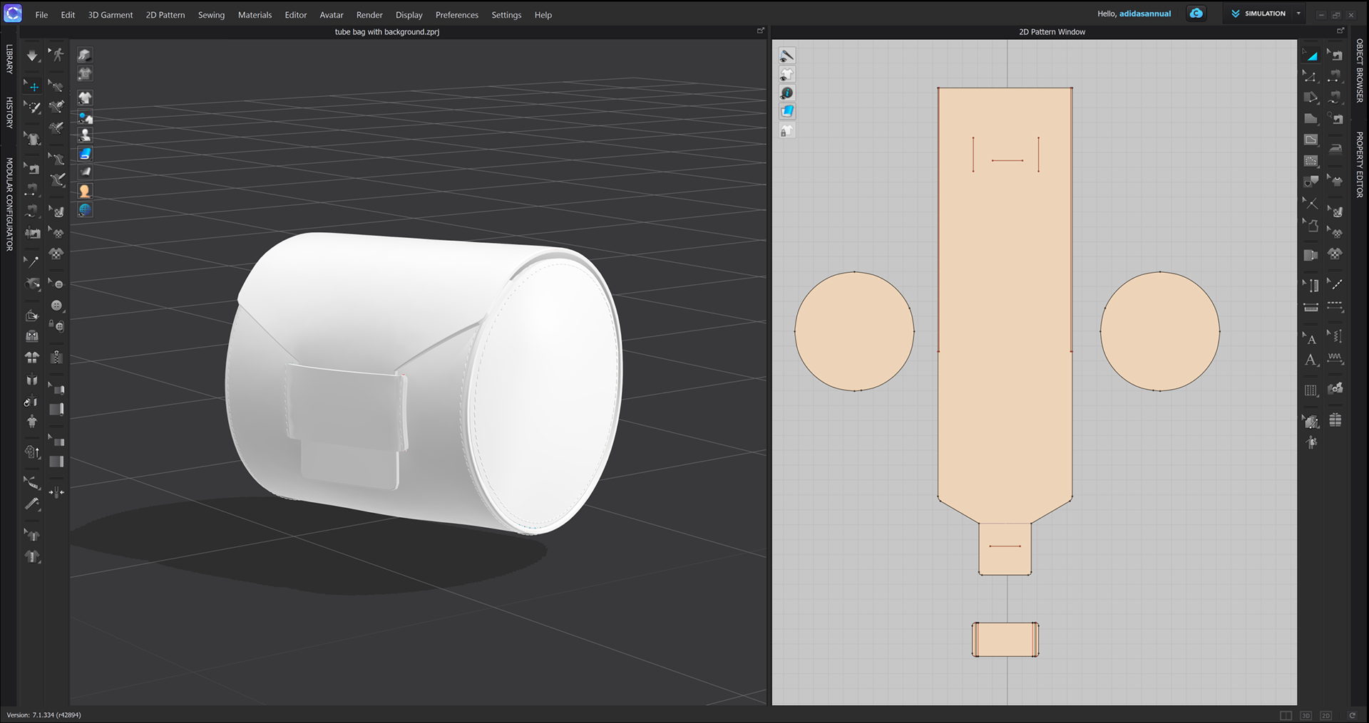creation and rendering done in CLO3D
