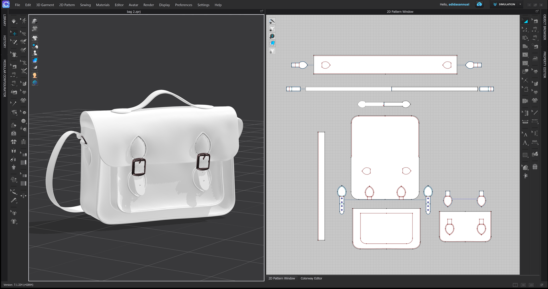 creation and rendering done in CLO3D