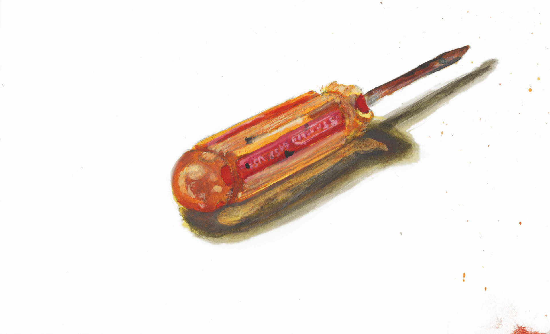 ‘Tool 8' Ink on Paper, 5” x 8”