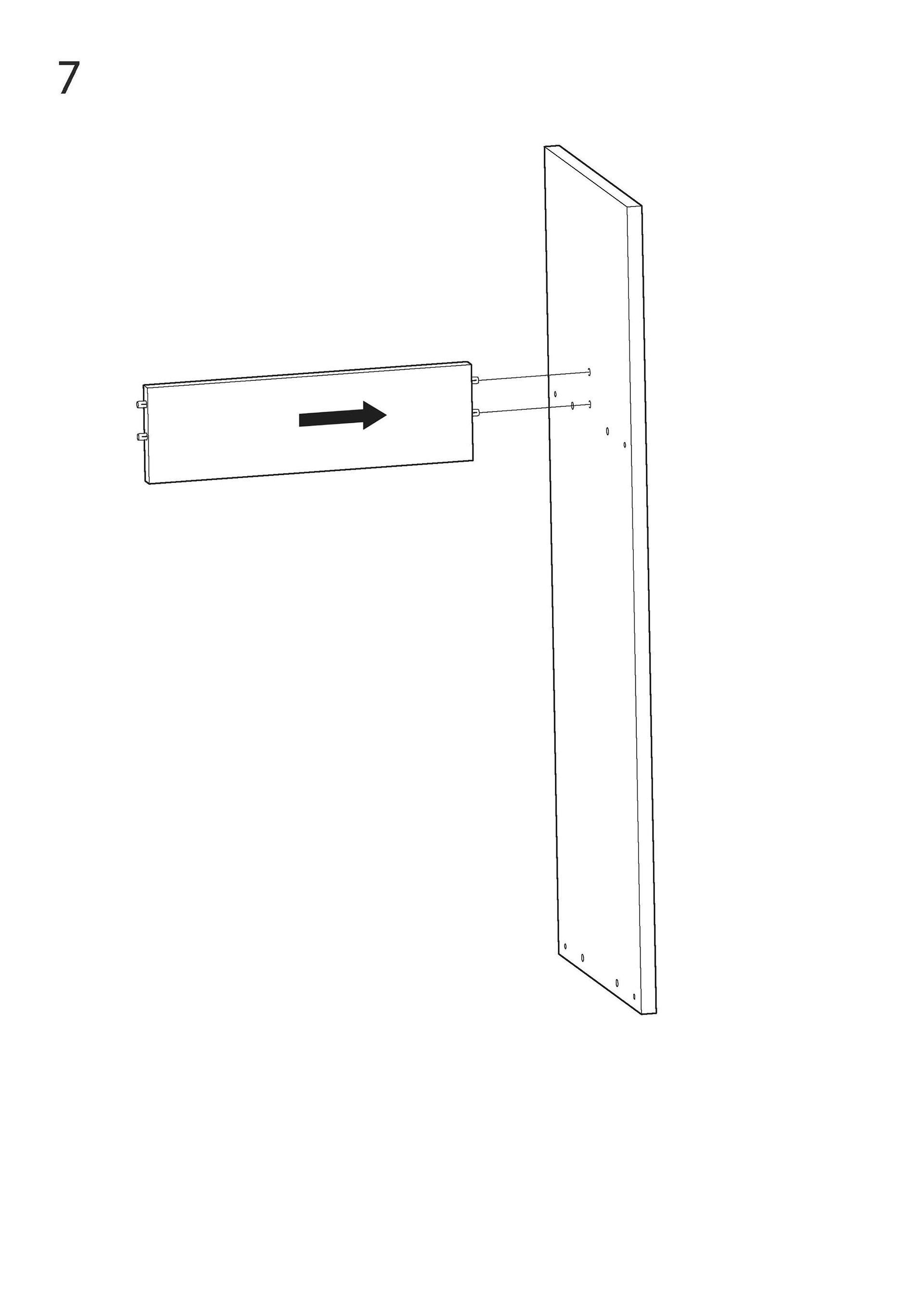 Holmerud (#3), 2026, printed IKEA furniture instruction drawing.
