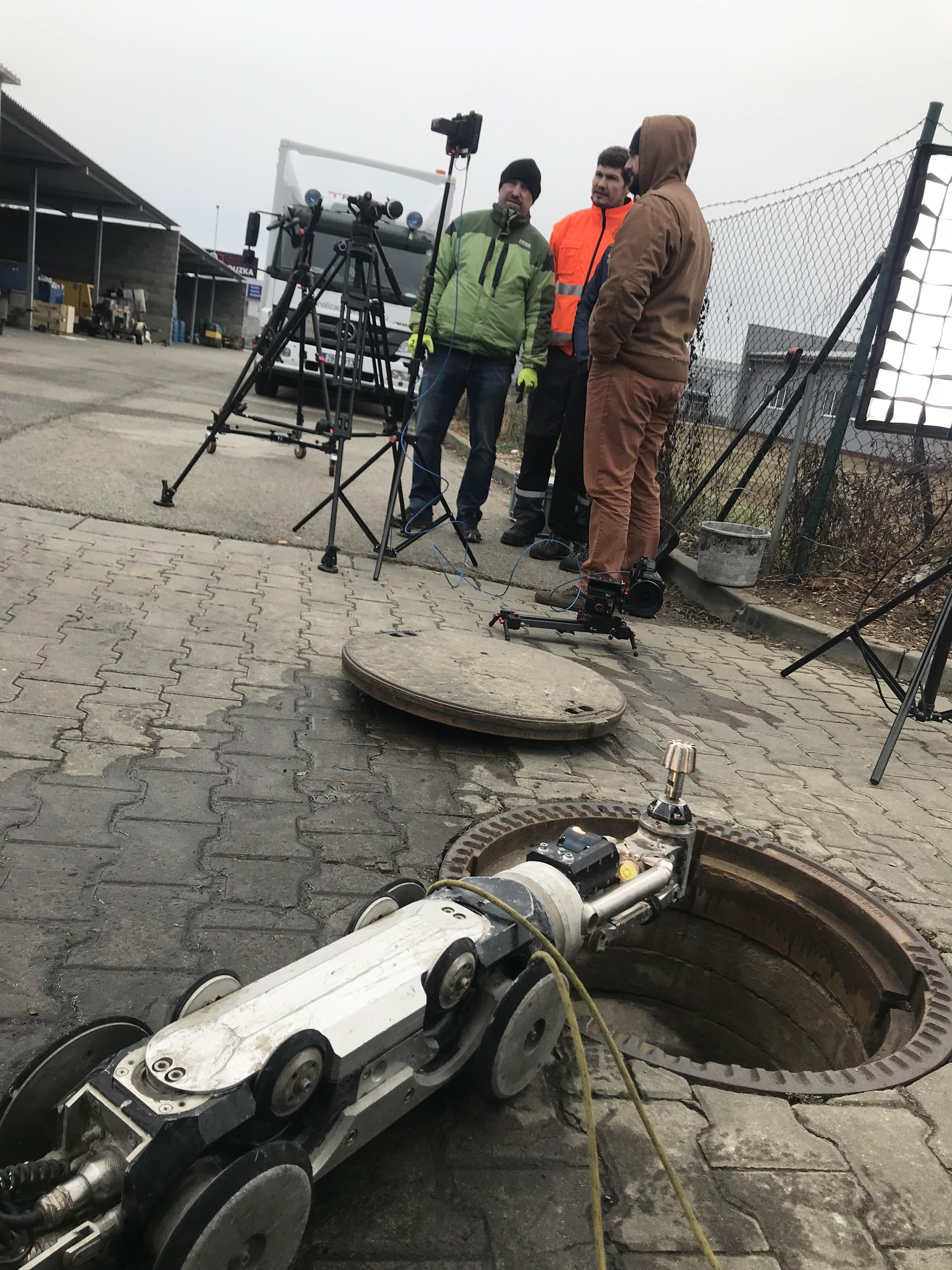 Kontrolní projekce, zda jsou záběry dle očekávání.