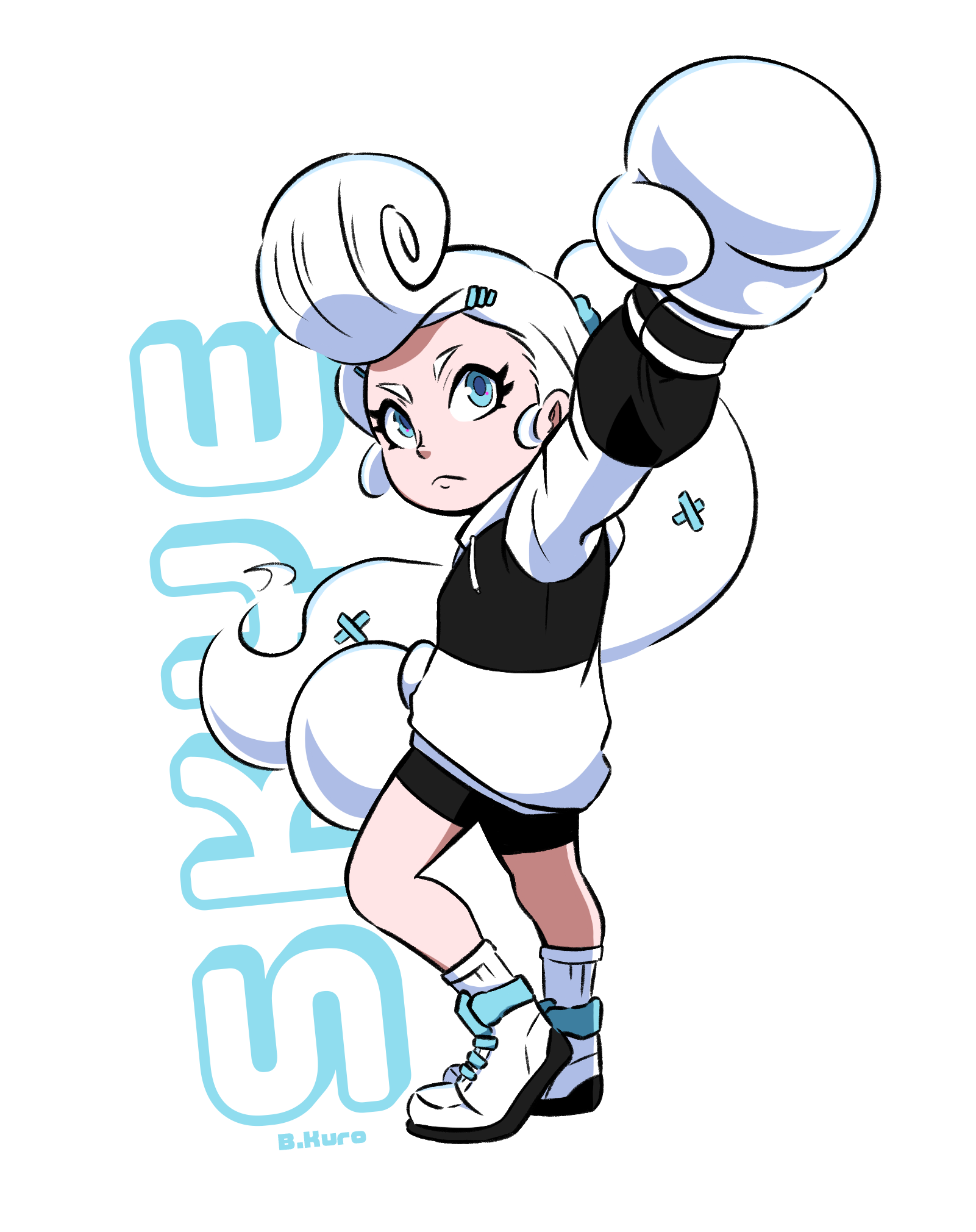 Skye Fighting Pose