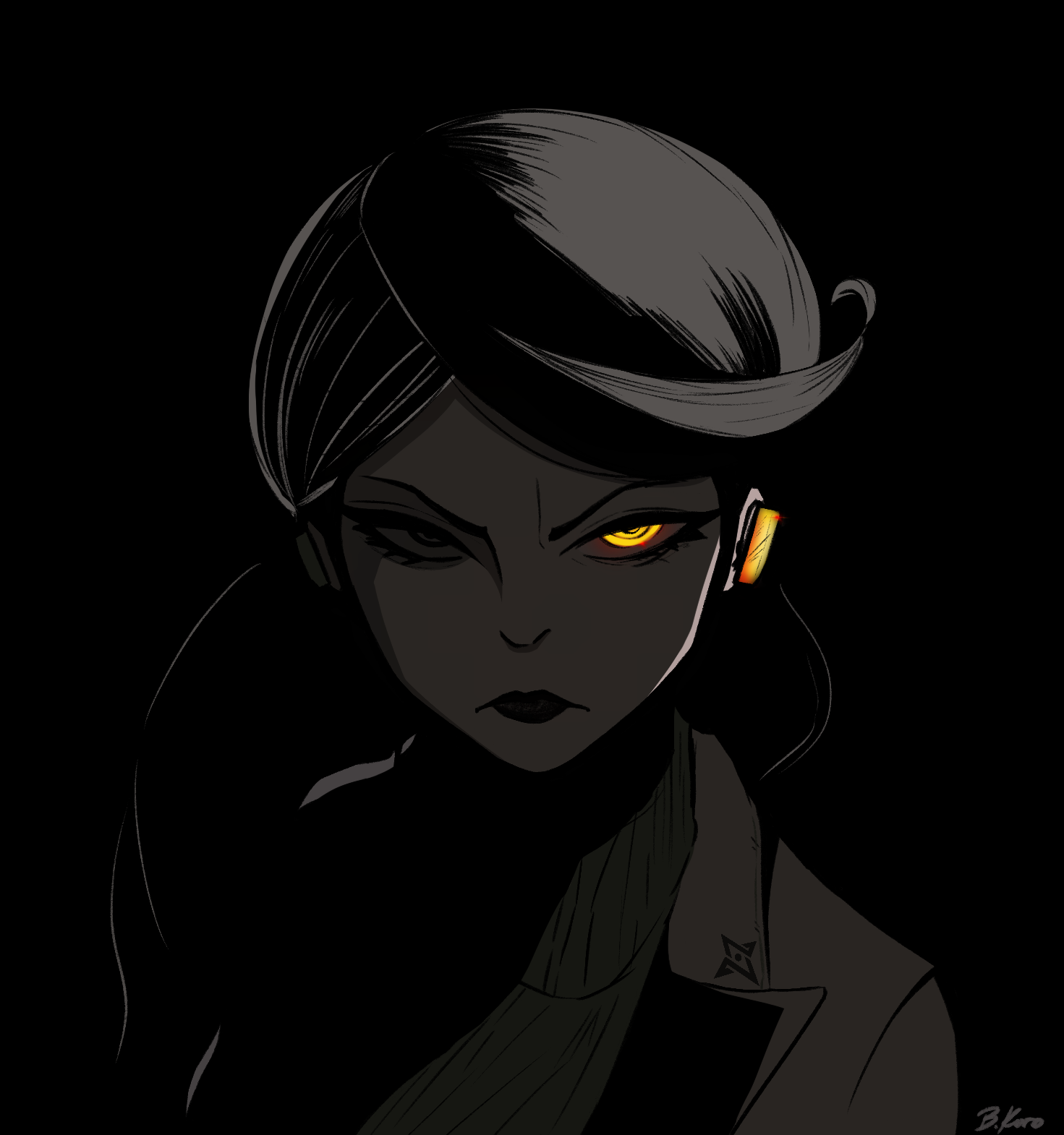 Monochrome Adult Eden