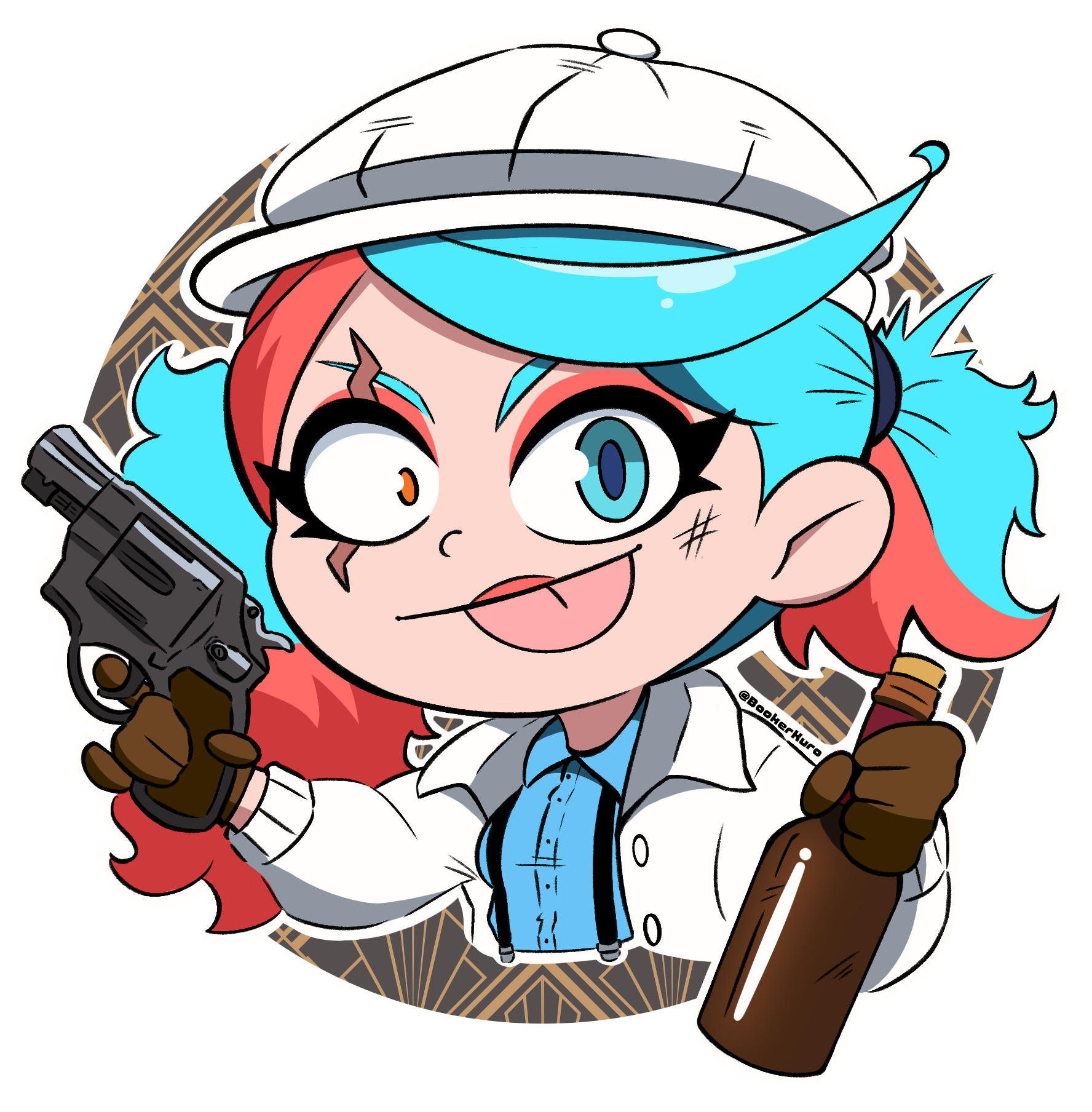 Ninjala 1920's AU: Lucy Sticker