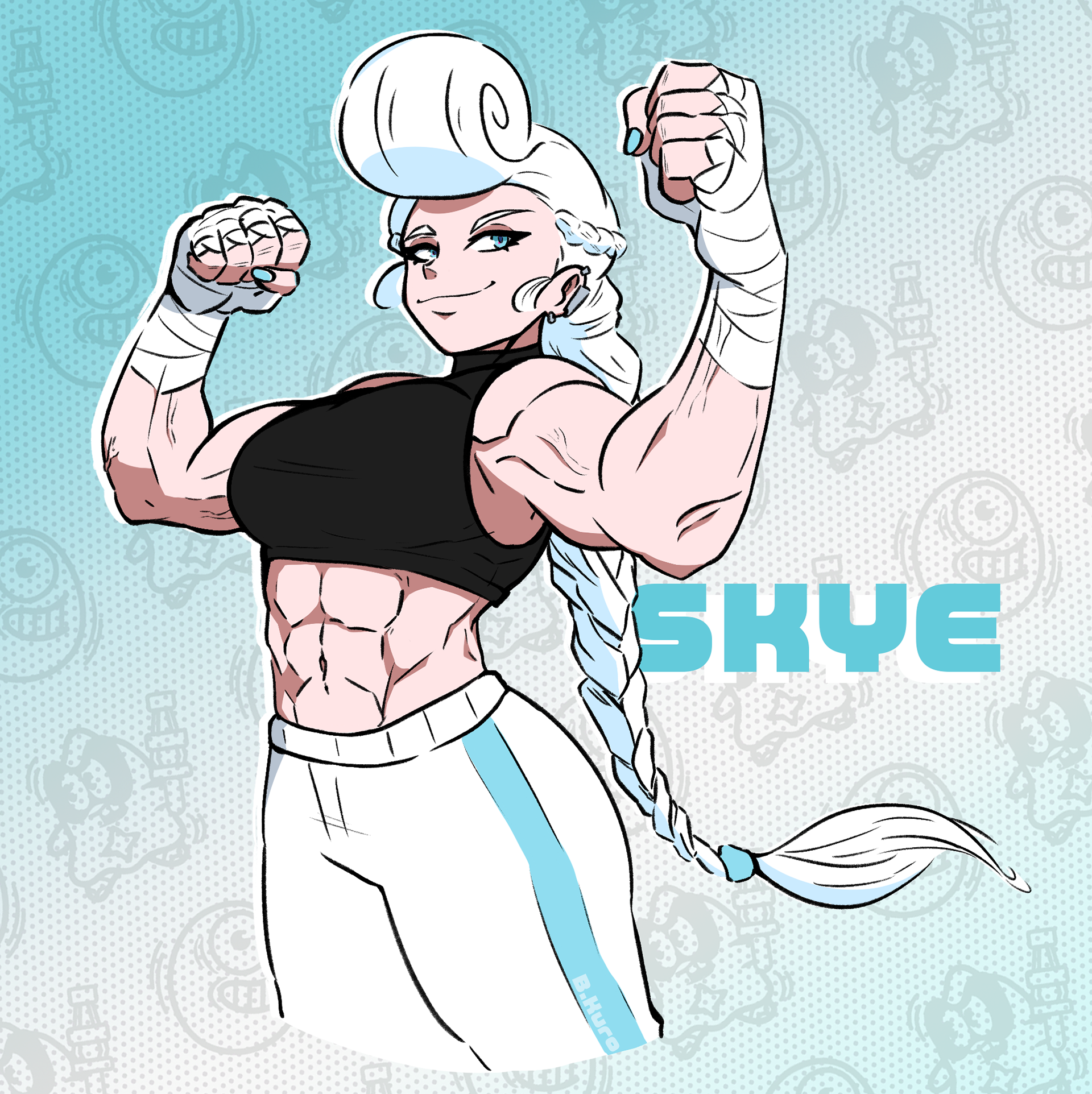 Adult Skye Flexing