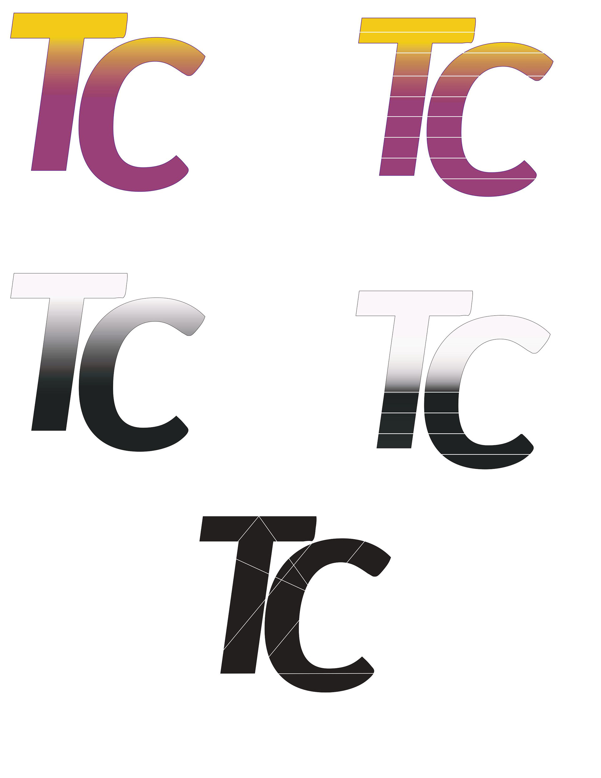 First mockups in Illustrator