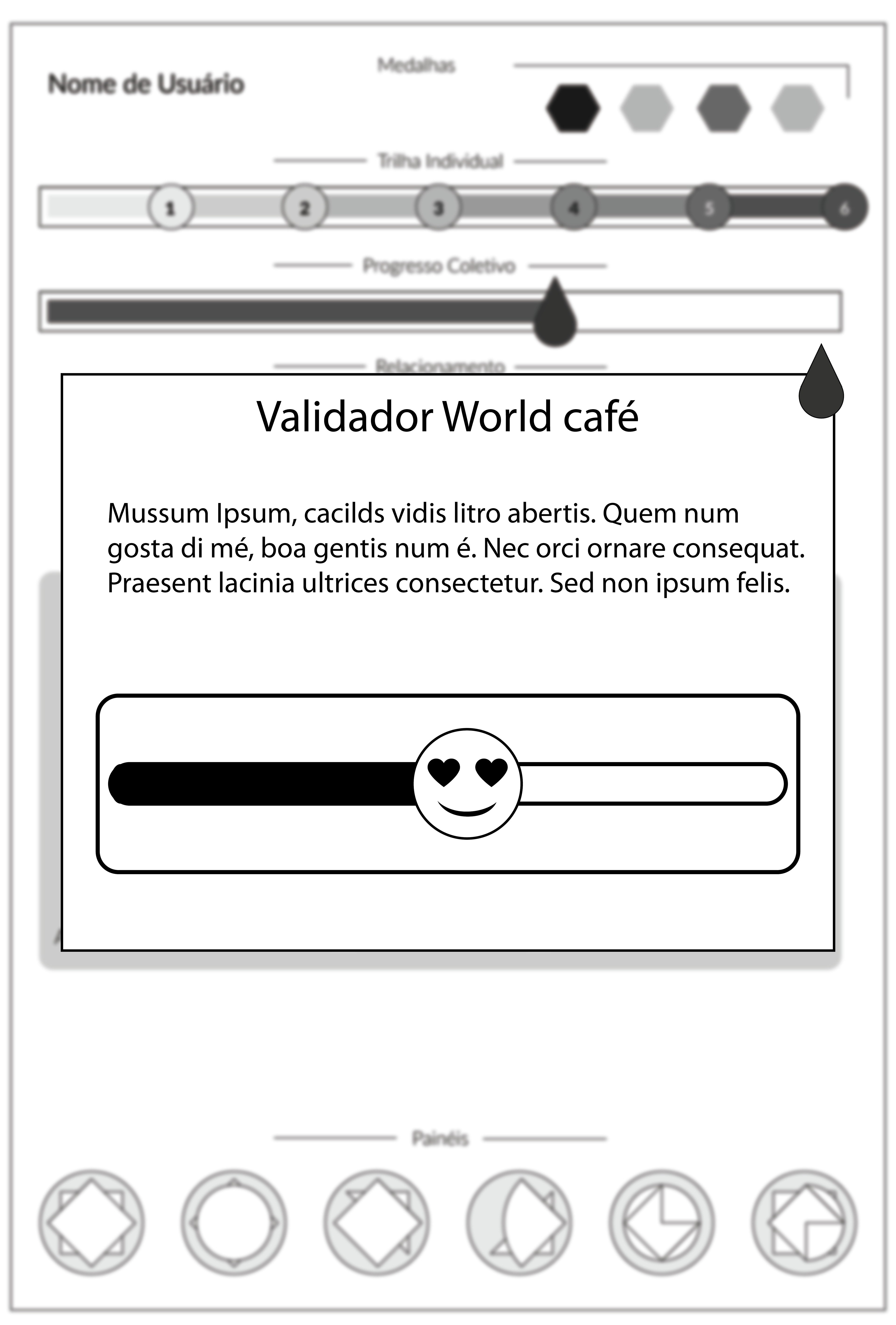 Workshop feedback screen