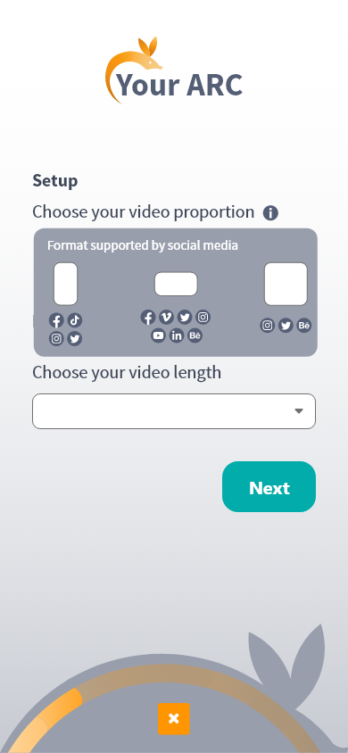 Video creation step 1