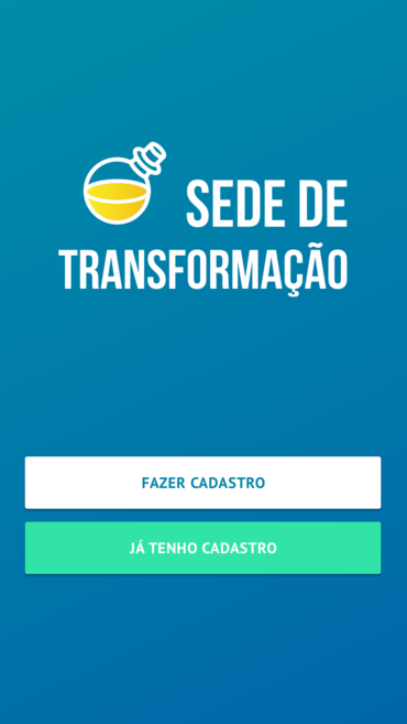 Landing screen