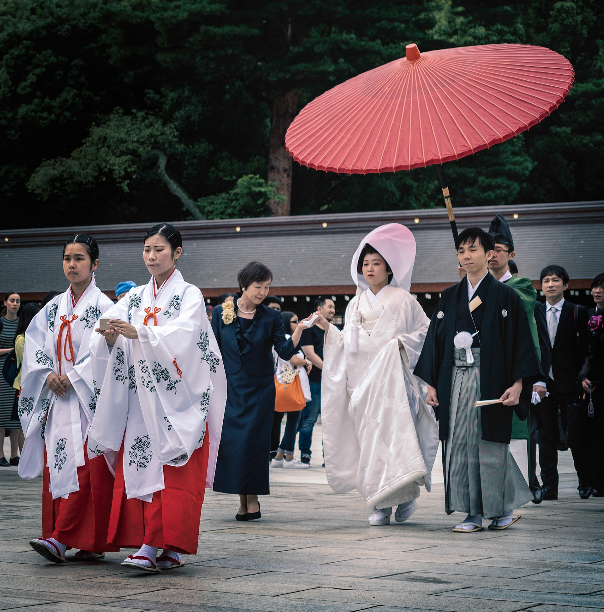 Wedding At Meiji Jingū