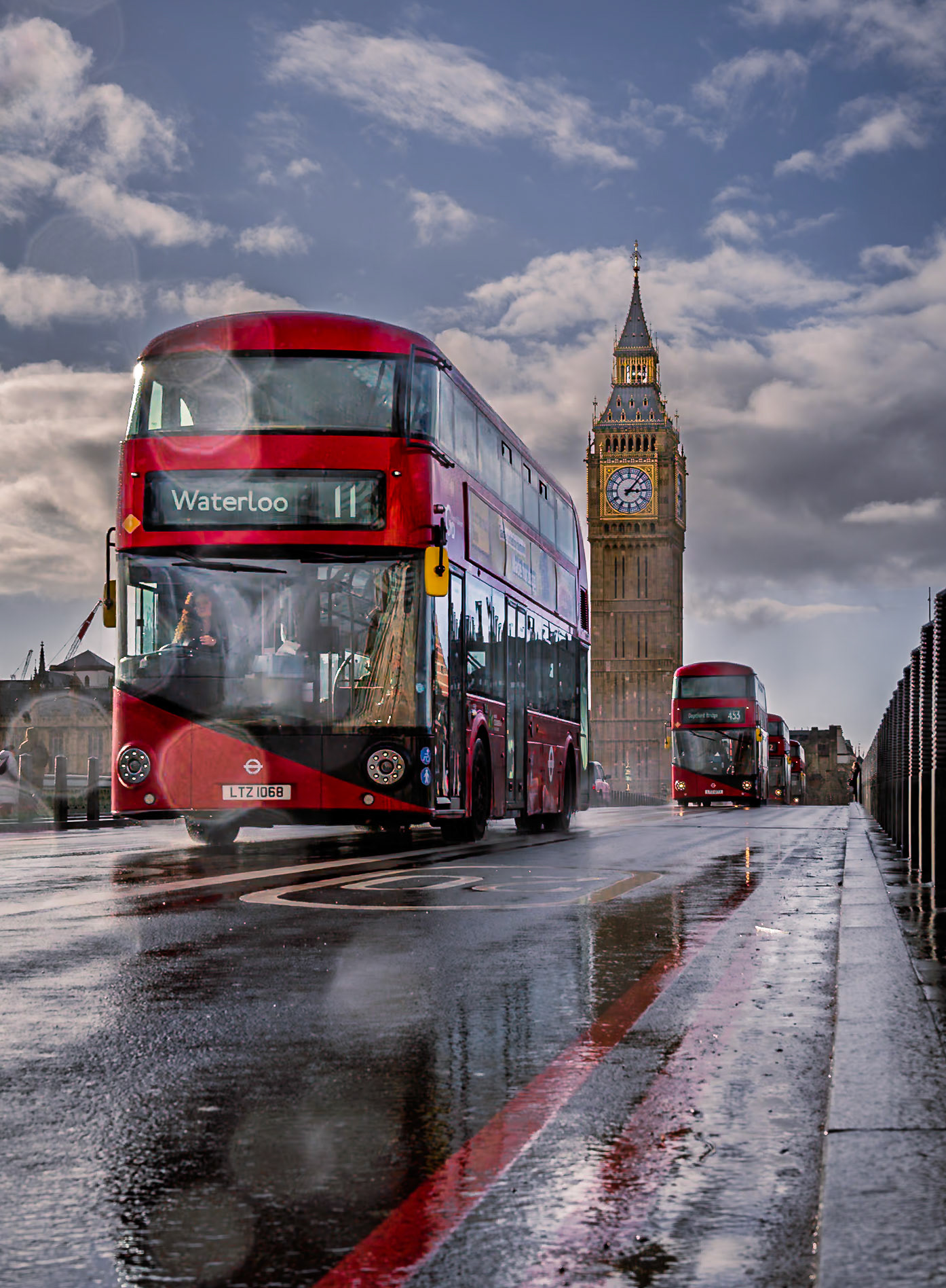 Big Ben and Busses