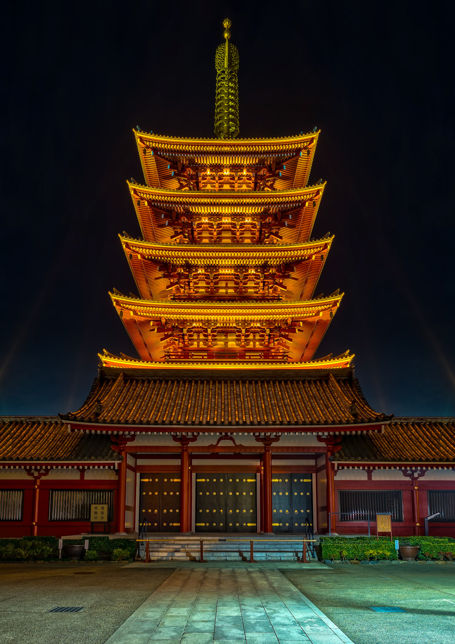 Five-Storied Pagoda of Sensoji