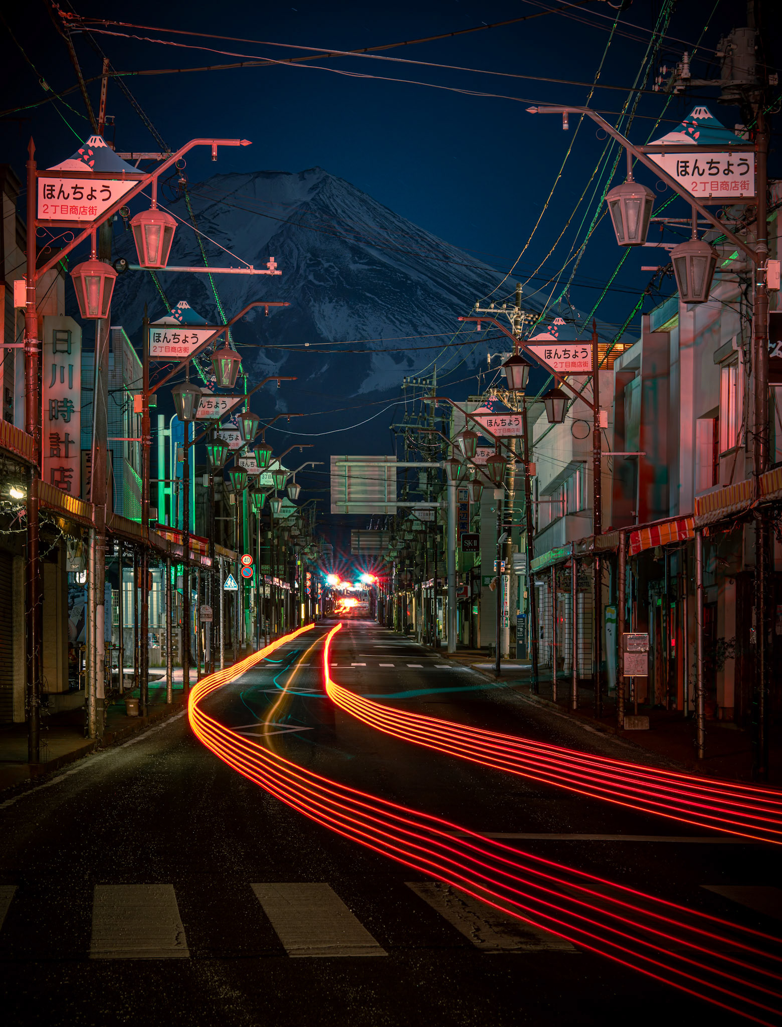 Early morning on Honcho Street