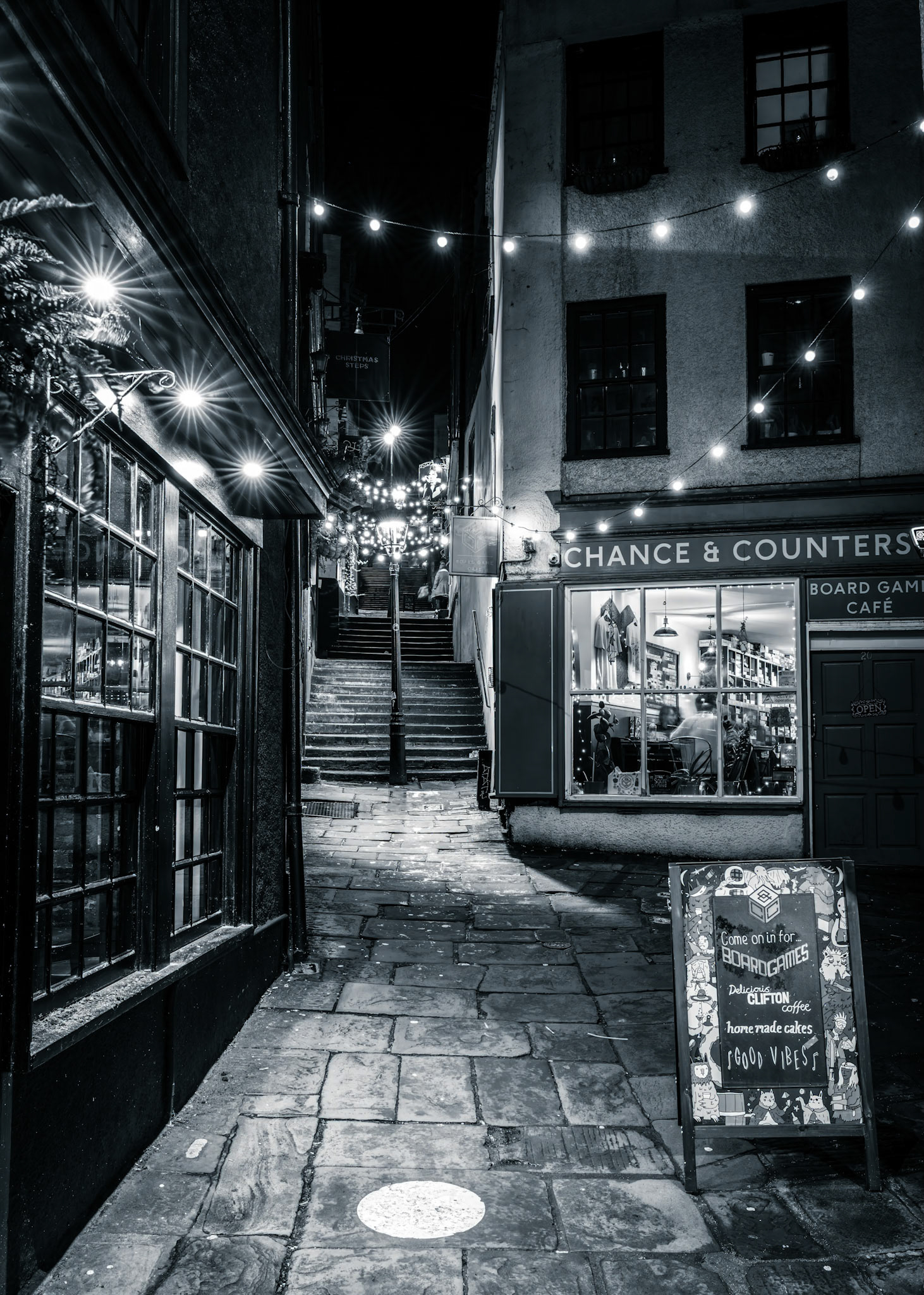 Chance & Counters at Christmas Steps