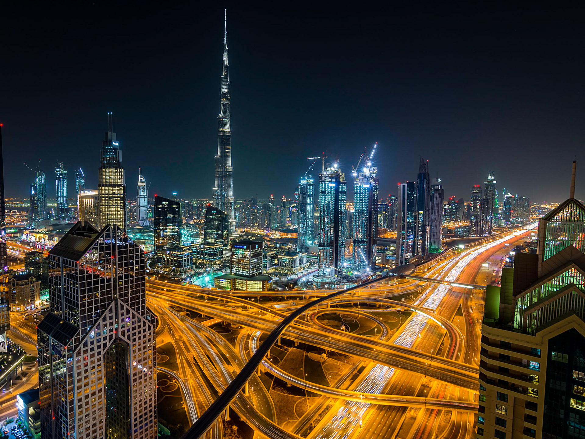 Shot taken from the roof of the Shangri La Hotel
