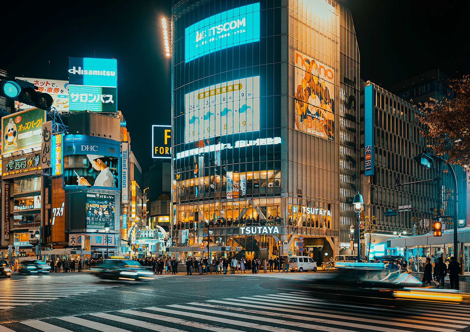 Shibuya Crossing, Tokyo Scramble