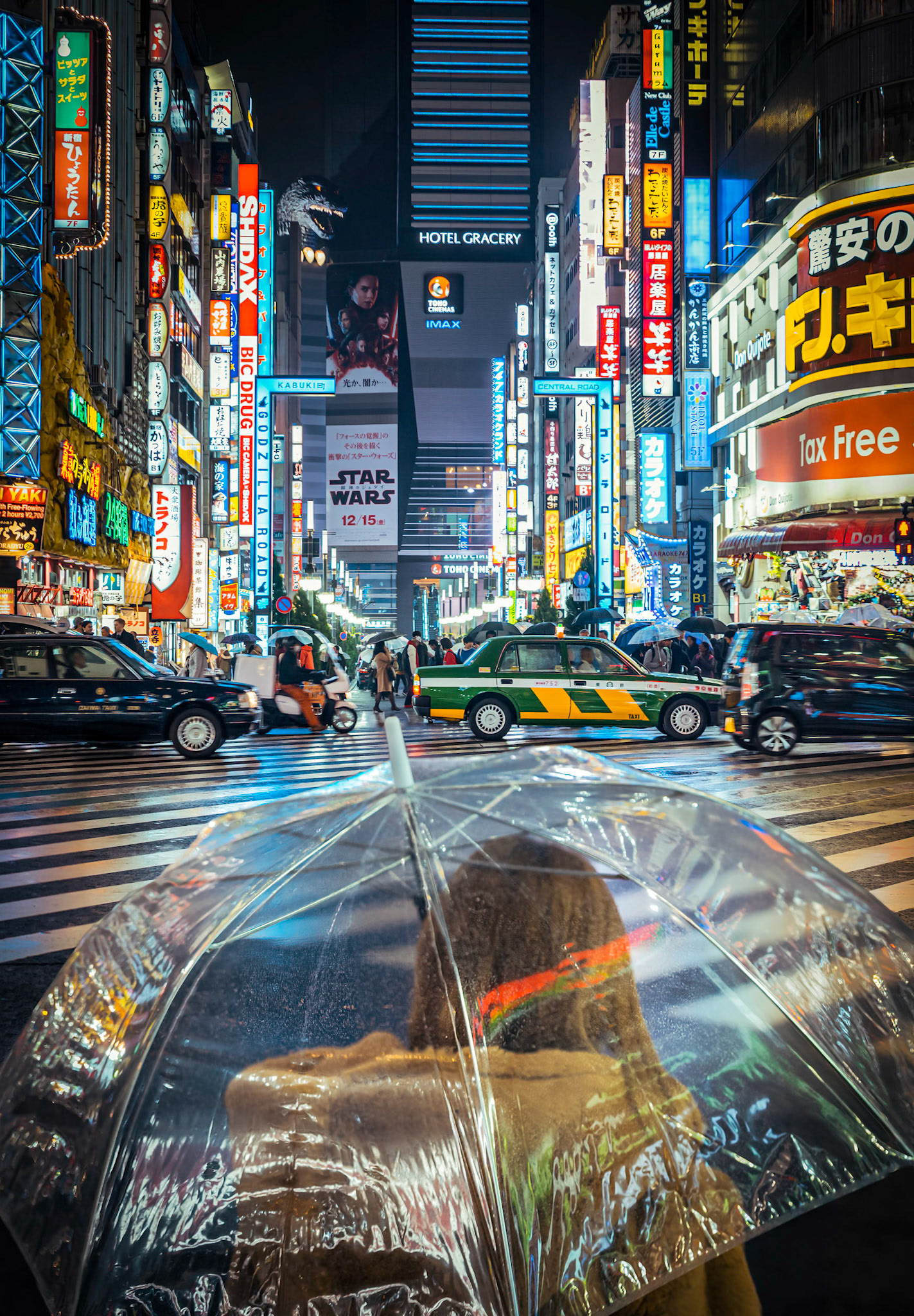 Umbrellas Taxis and Monsters