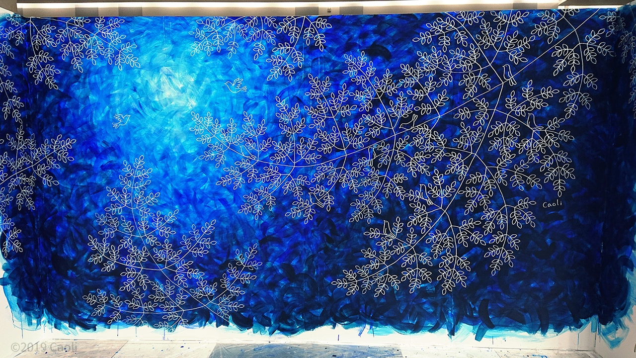 2019.11 デザインフェスタvol.50 3.6m×2.1m