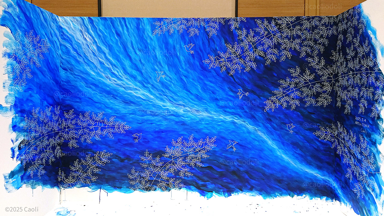 2025.5 ARTLit OSAKA 2.7m×1.8m×1.2m